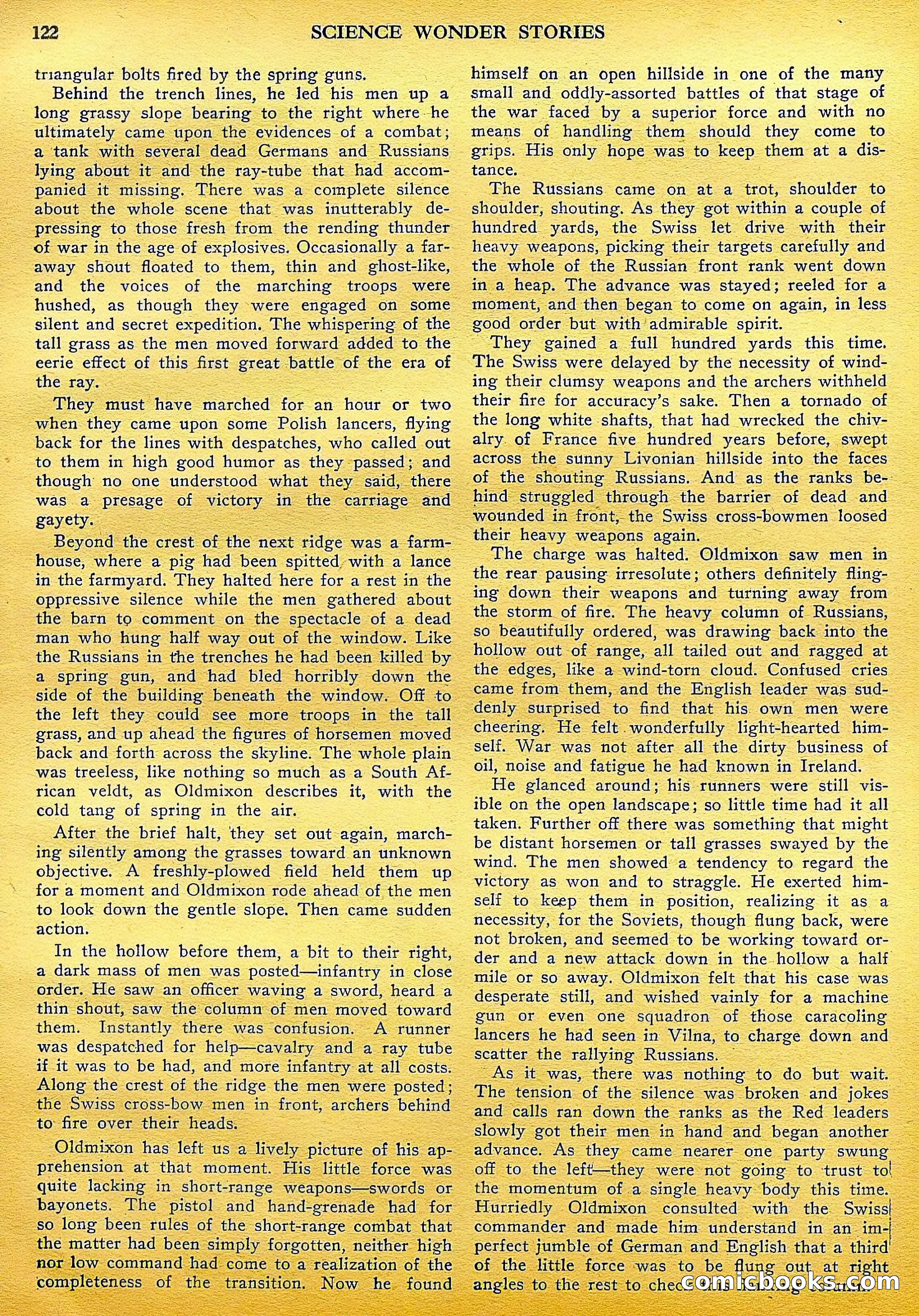 Science Wonder Stories, July 1929 — page 28 of 100