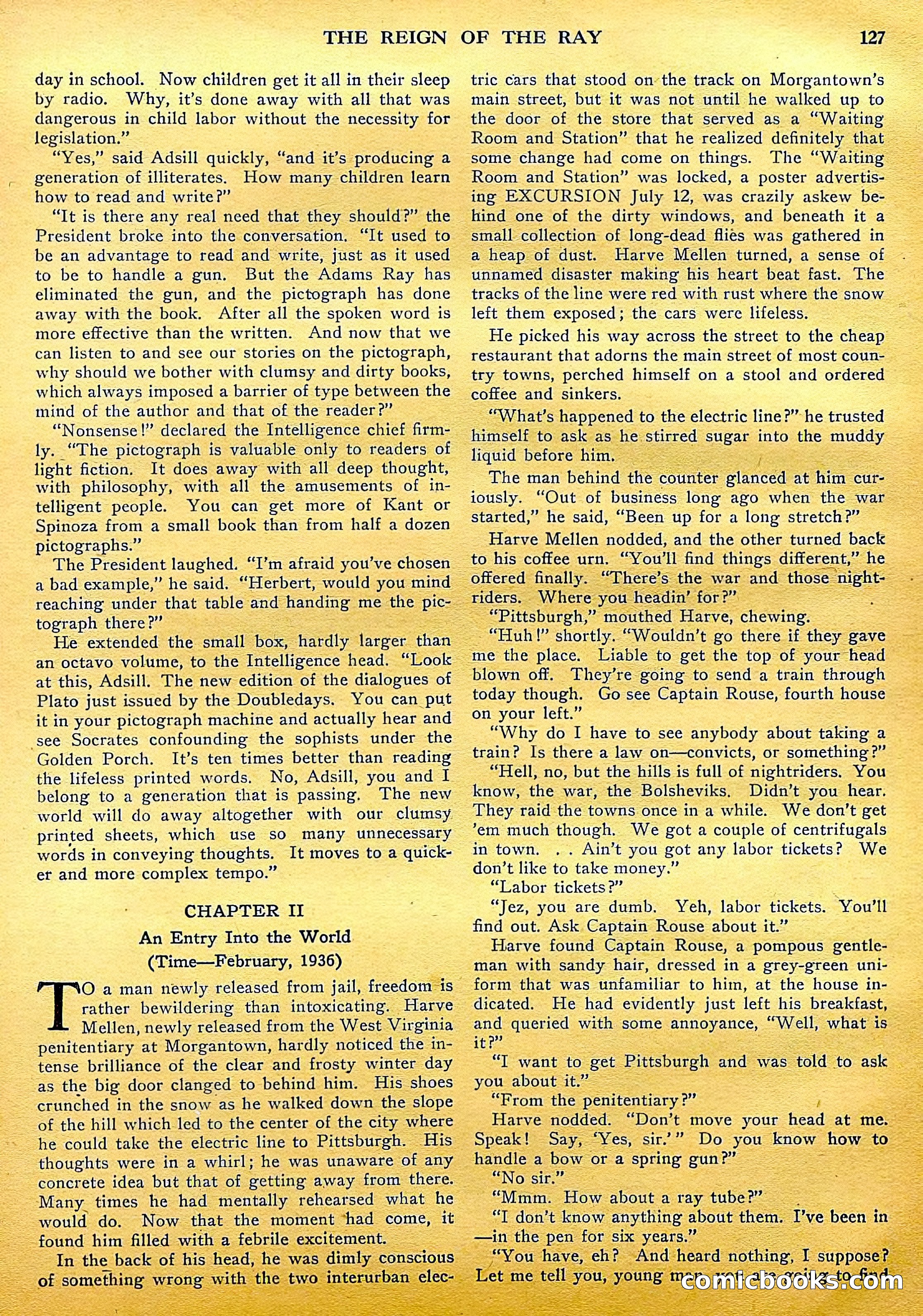 Science Wonder Stories, July 1929 — page 33 of 100