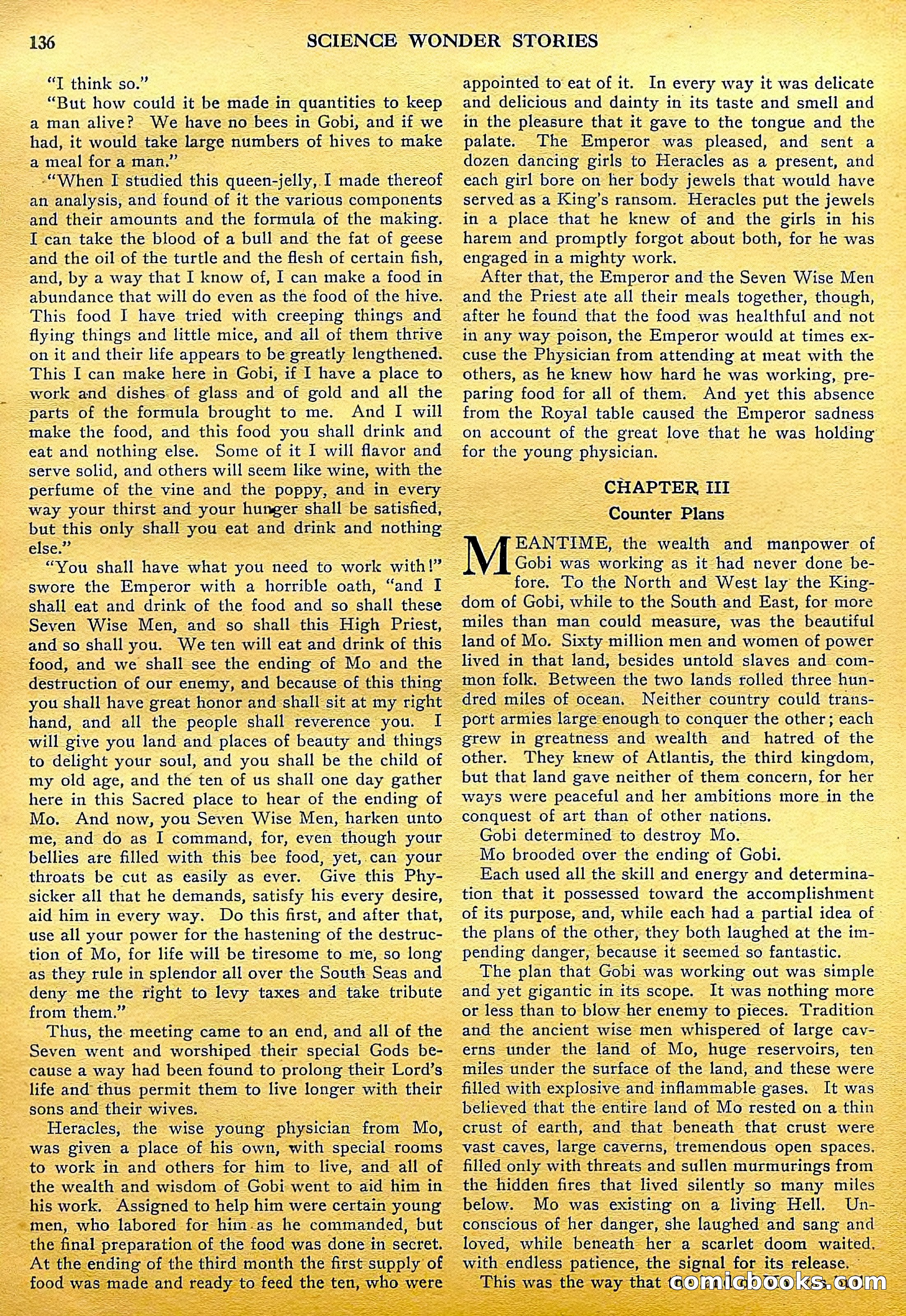 Science Wonder Stories, July 1929 — page 42 of 100