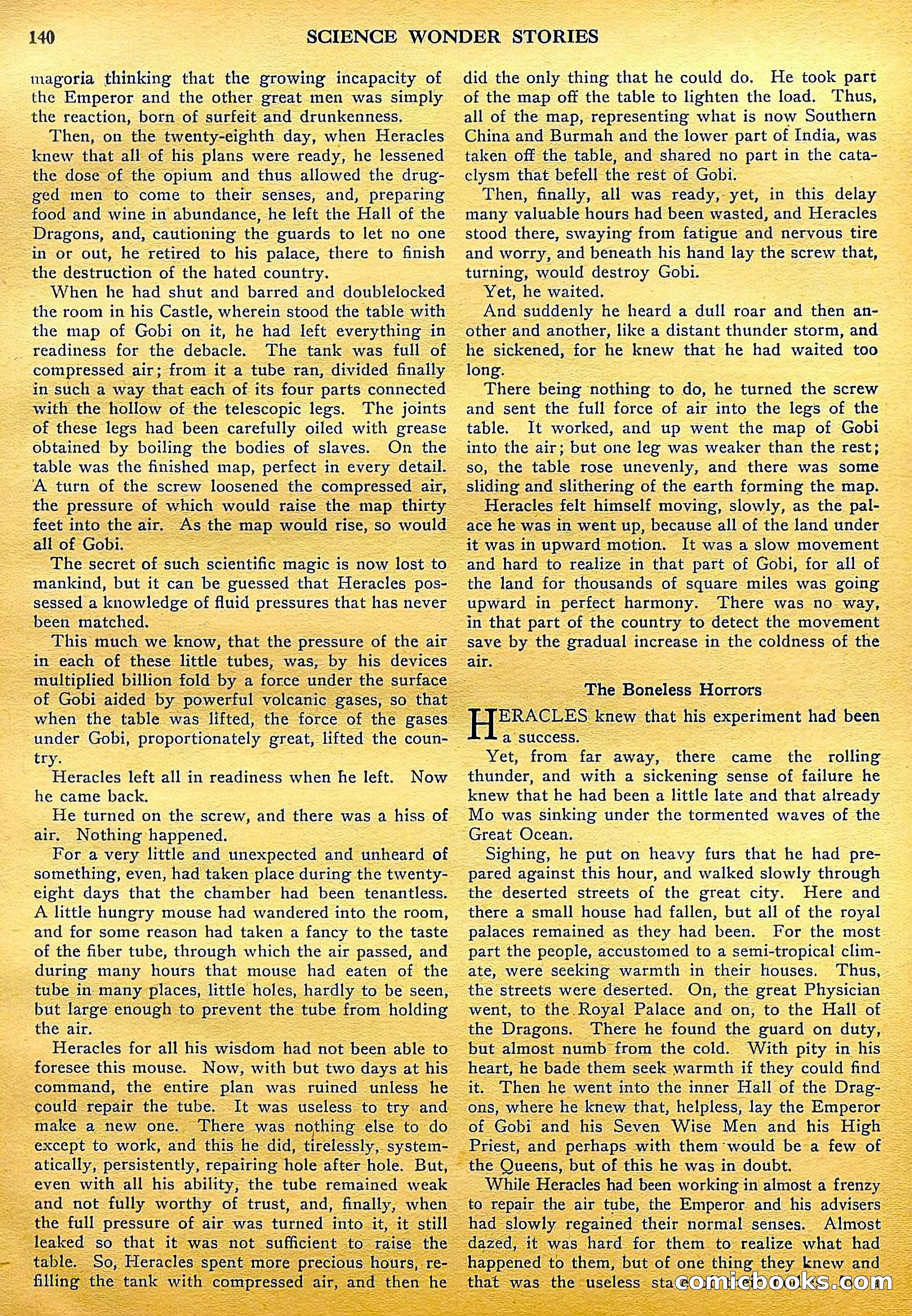 Science Wonder Stories, July 1929 — page 46 of 100
