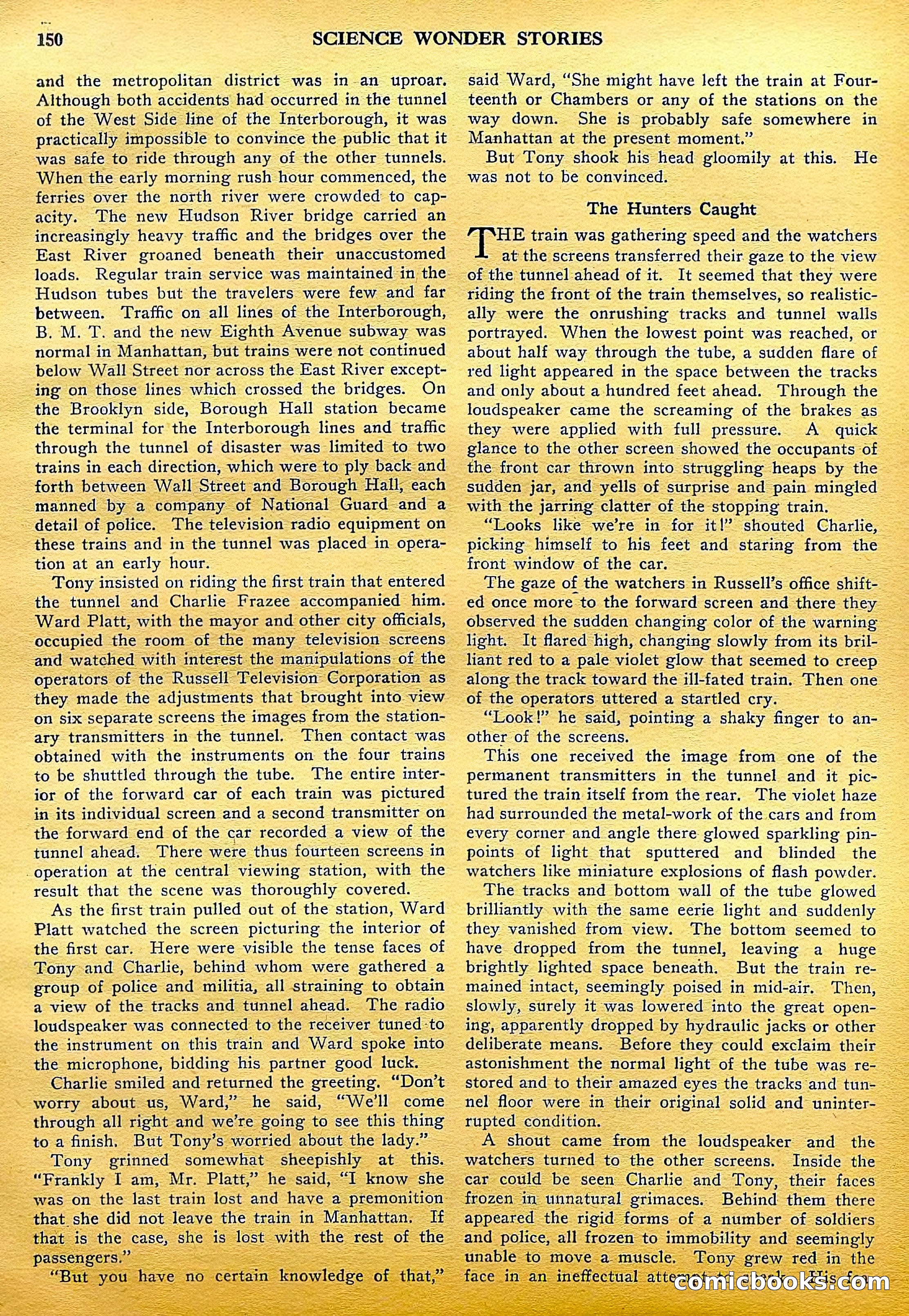 Science Wonder Stories, July 1929 — page 56 of 100