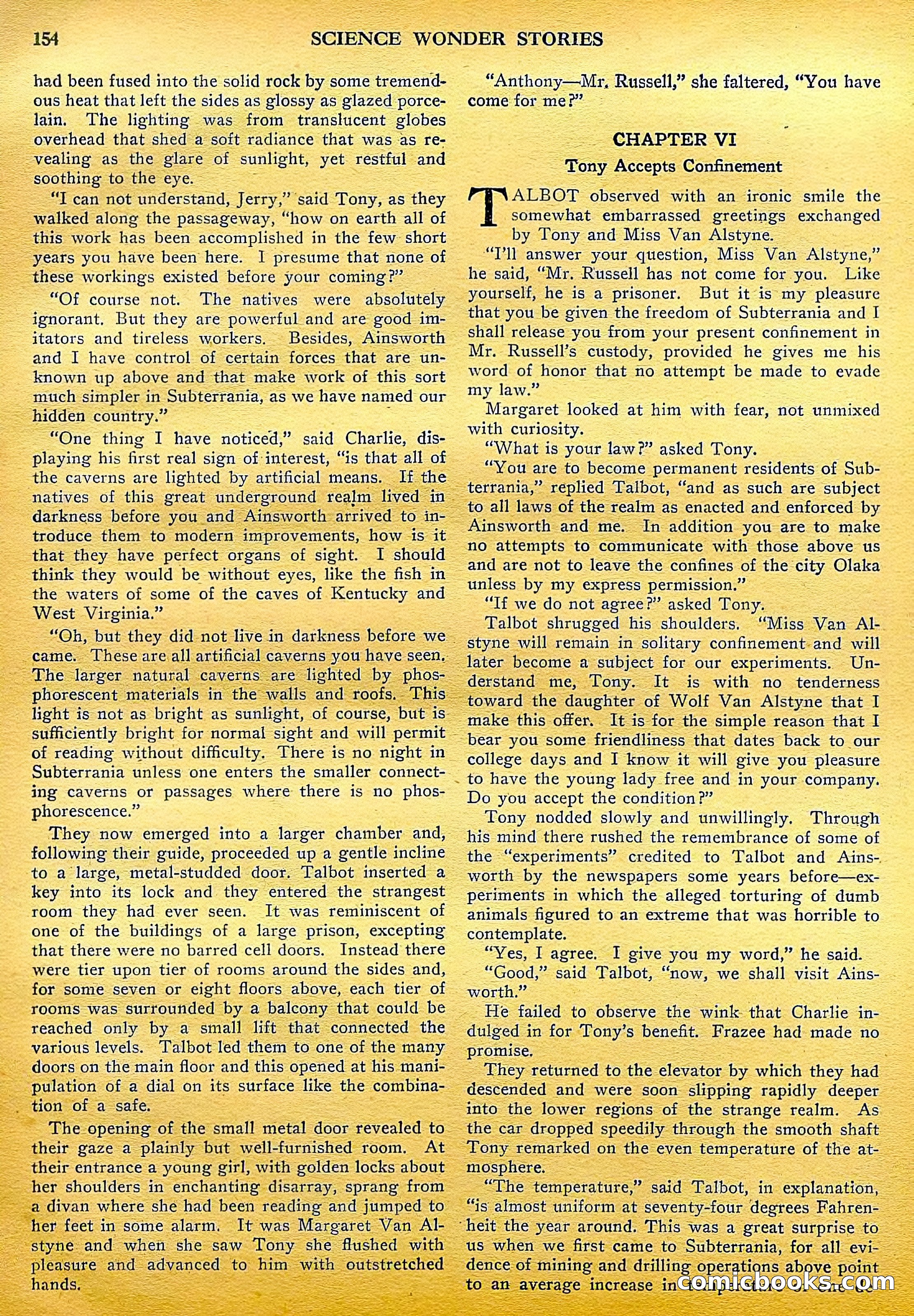 Science Wonder Stories, July 1929 — page 60 of 100