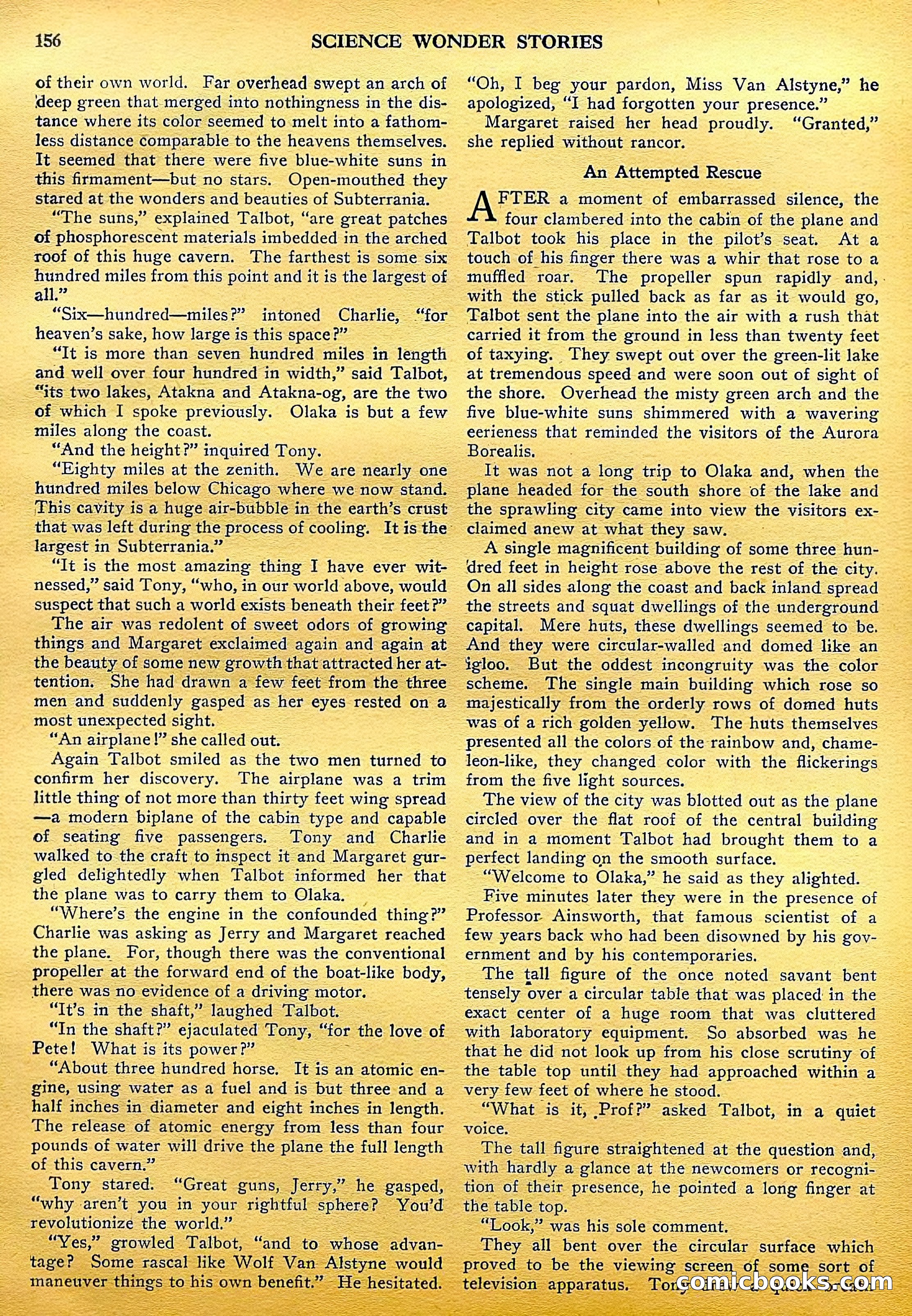 Science Wonder Stories, July 1929 — page 62 of 100