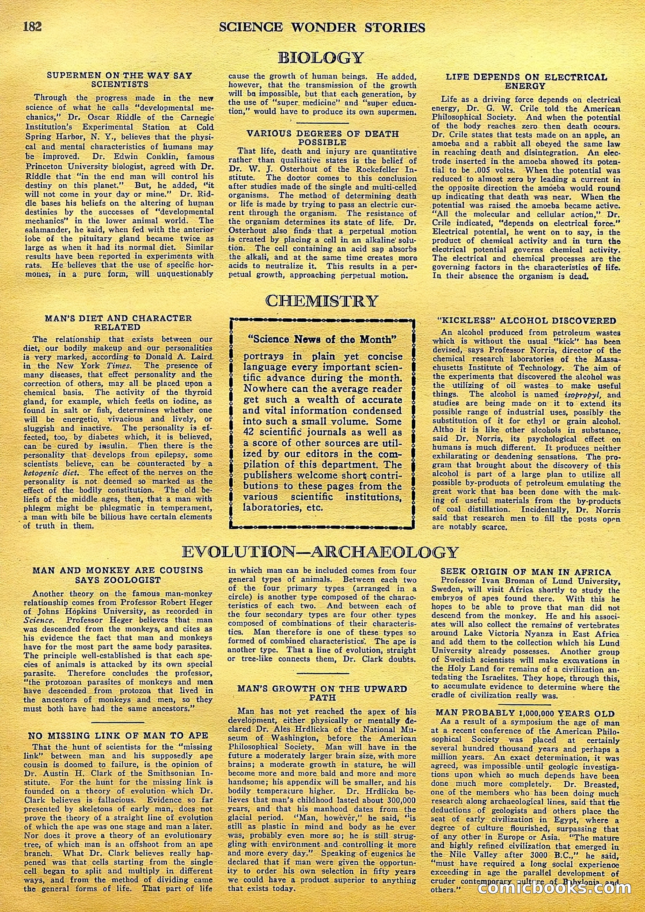 Science Wonder Stories, July 1929 — page 88 of 100