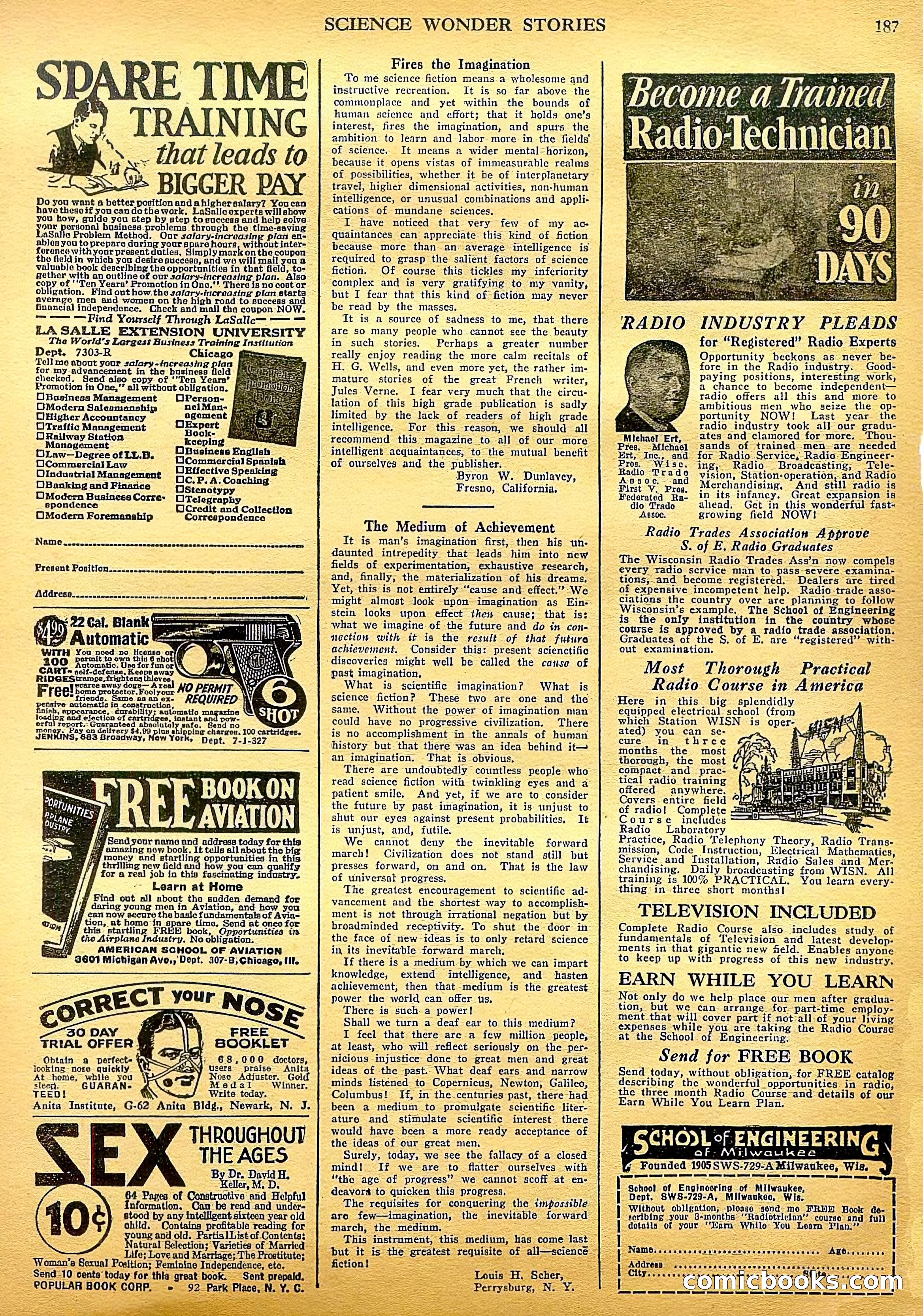 Science Wonder Stories, July 1929 — page 93 of 100