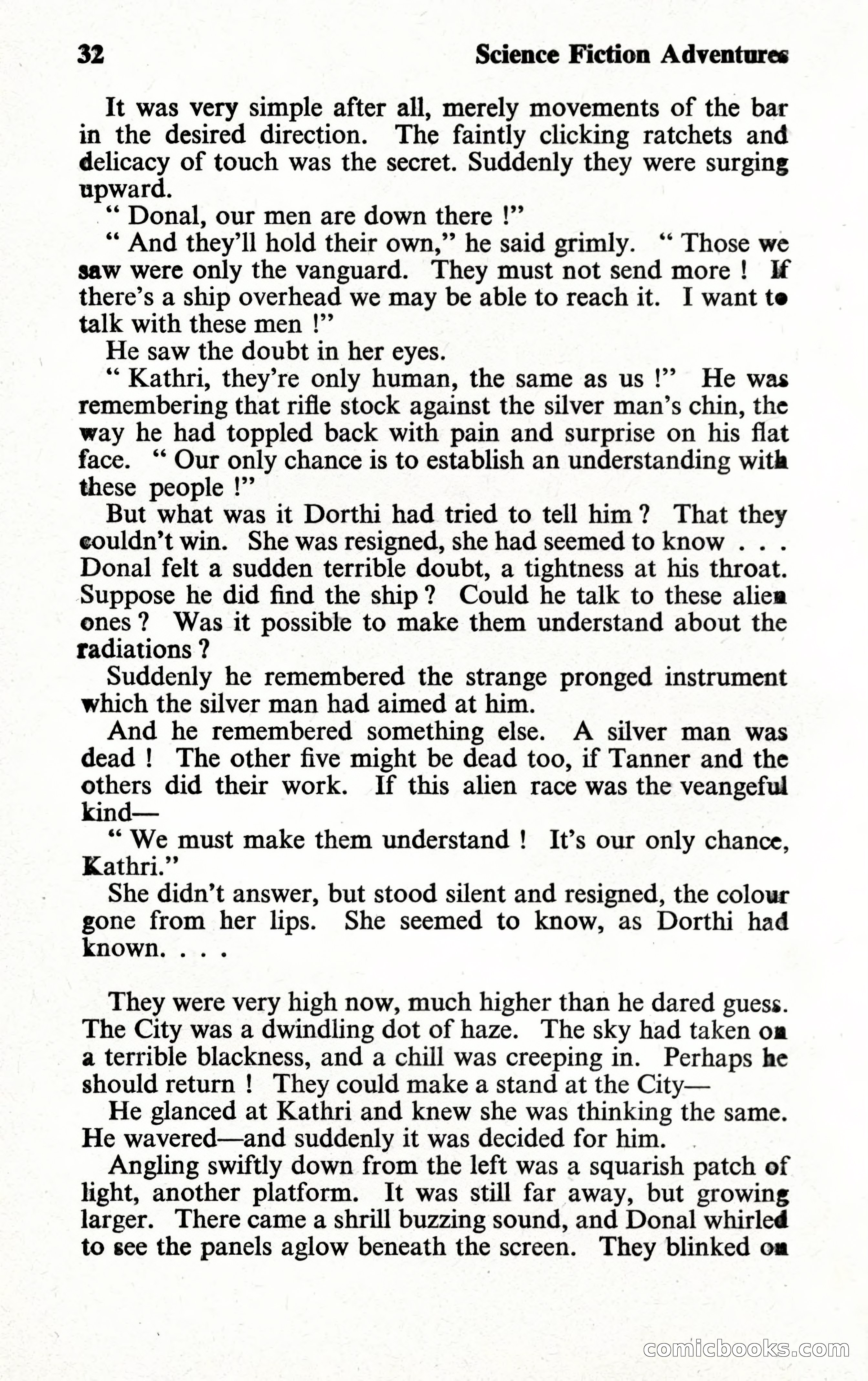 Science Fiction Adventures (UK) #3 — page 32 of 116