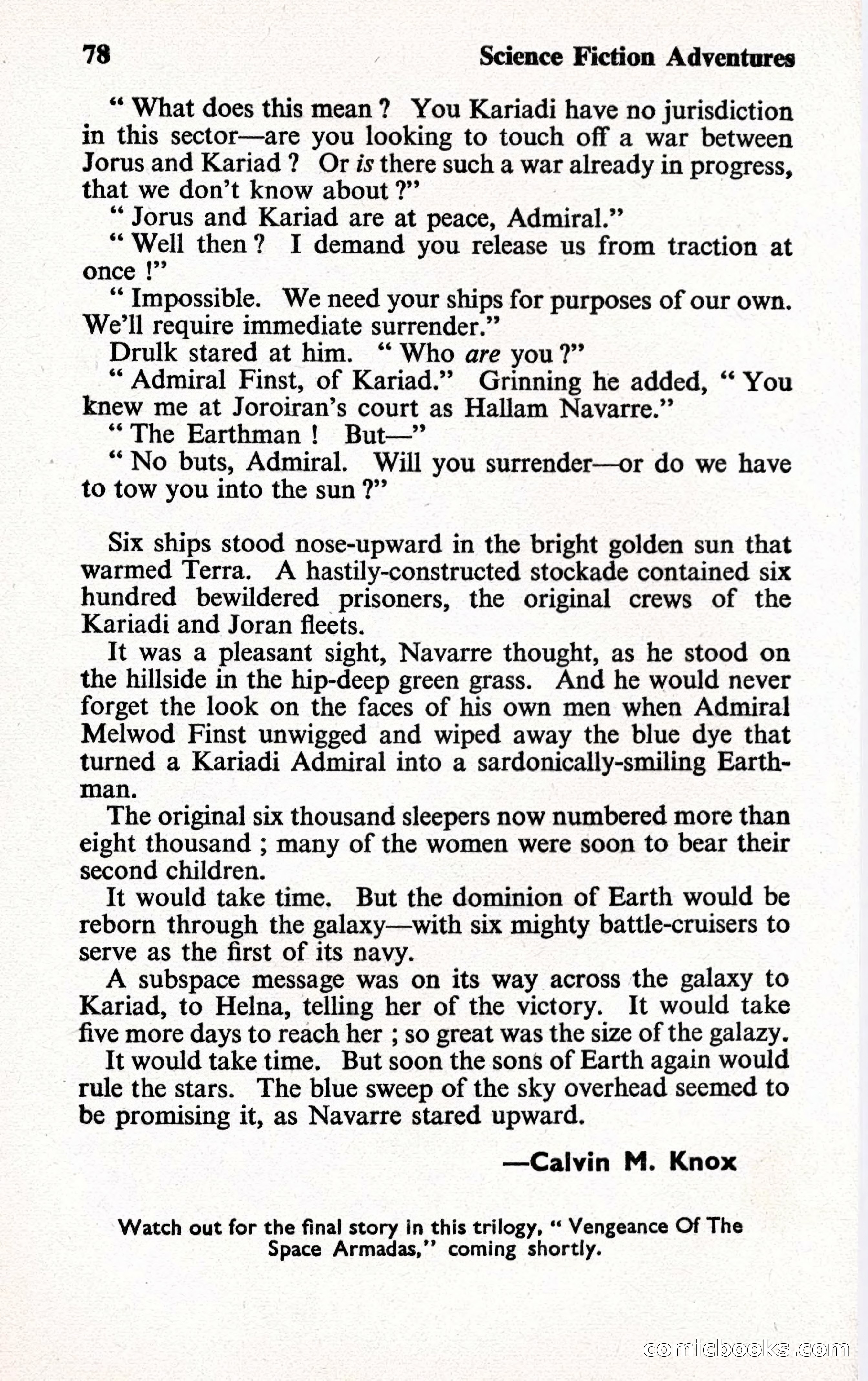 Science Fiction Adventures (UK) #3 — page 78 of 116