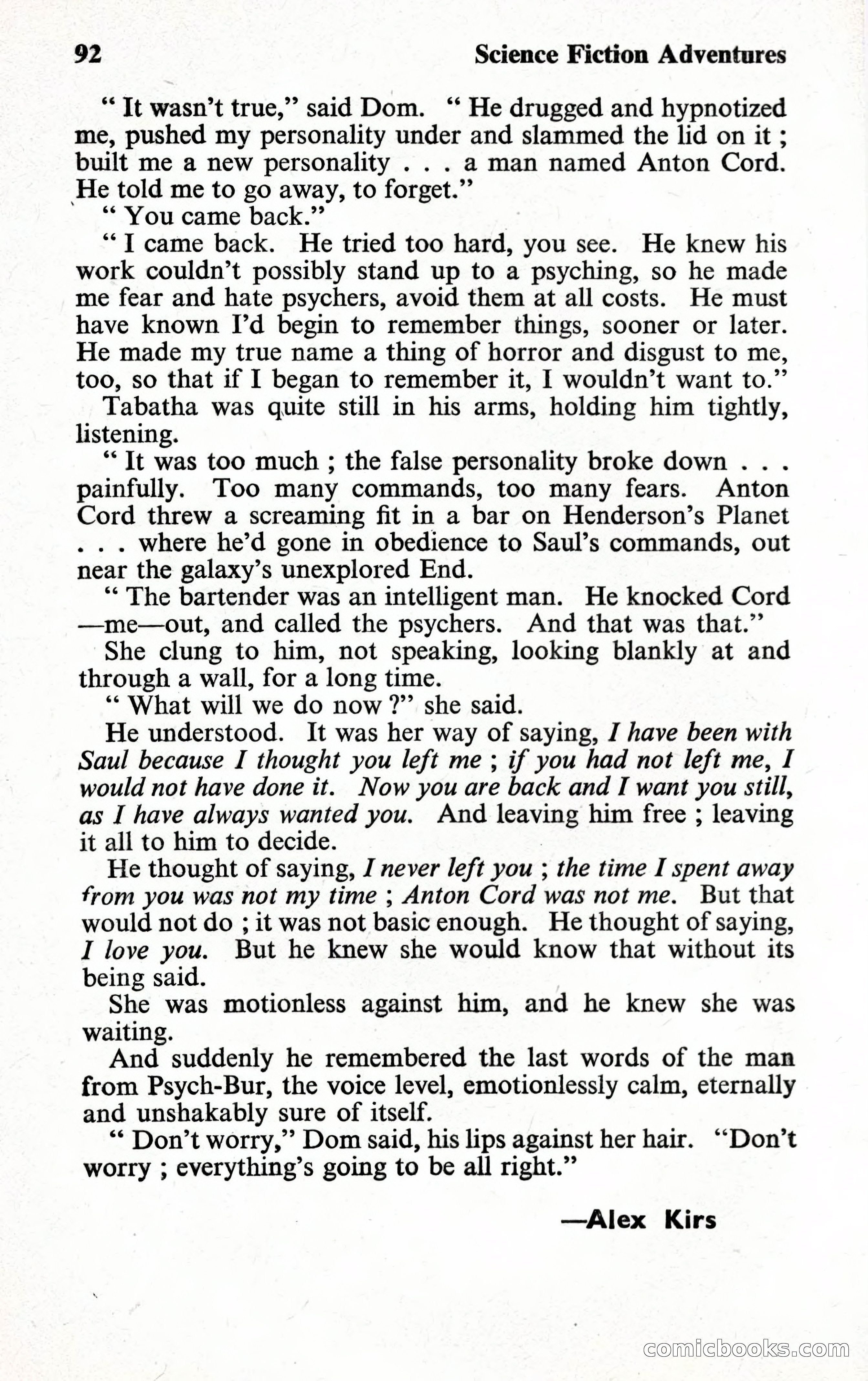 Science Fiction Adventures (UK) #3 — page 92 of 116