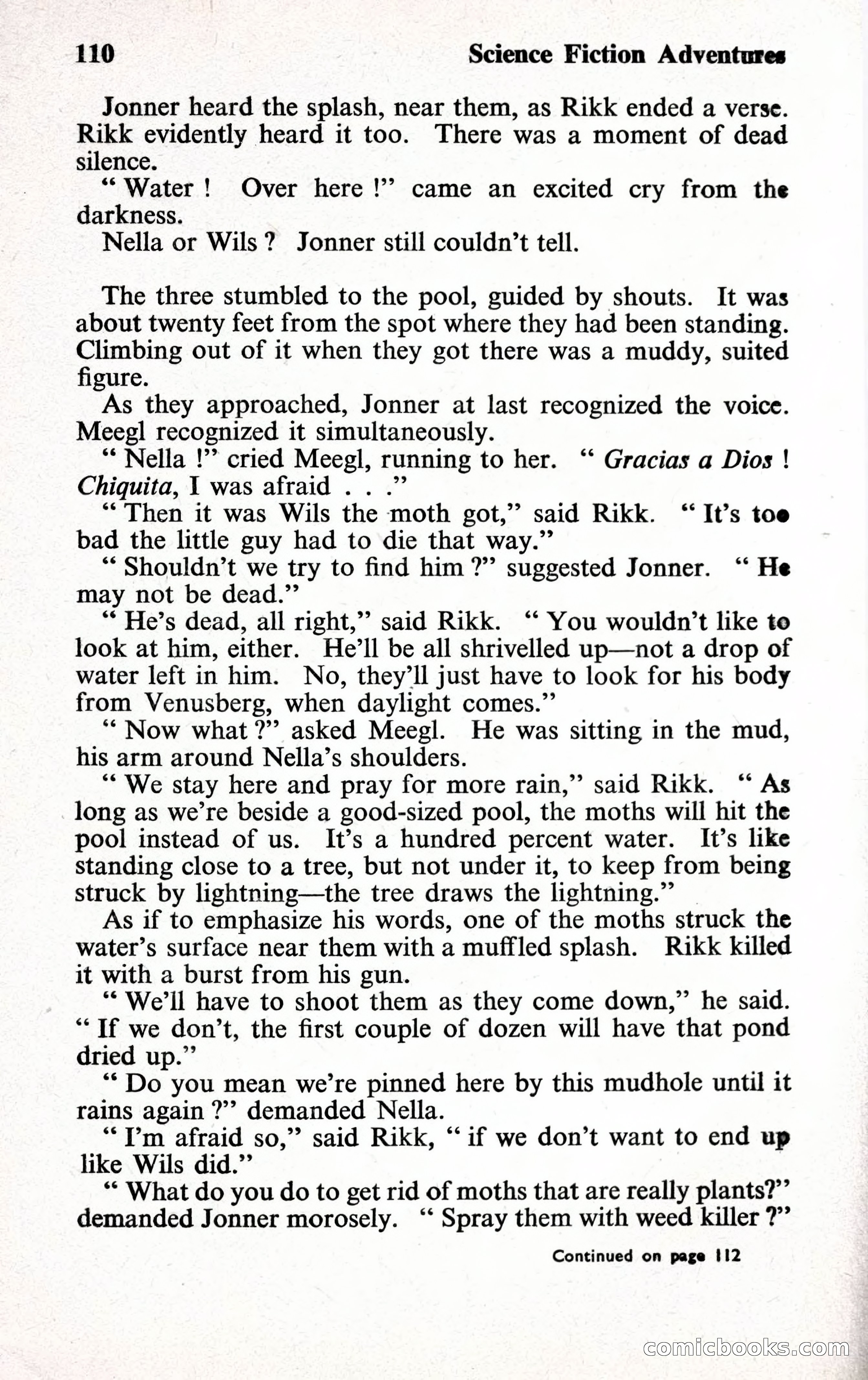 Science Fiction Adventures (UK) #3 — page 110 of 116