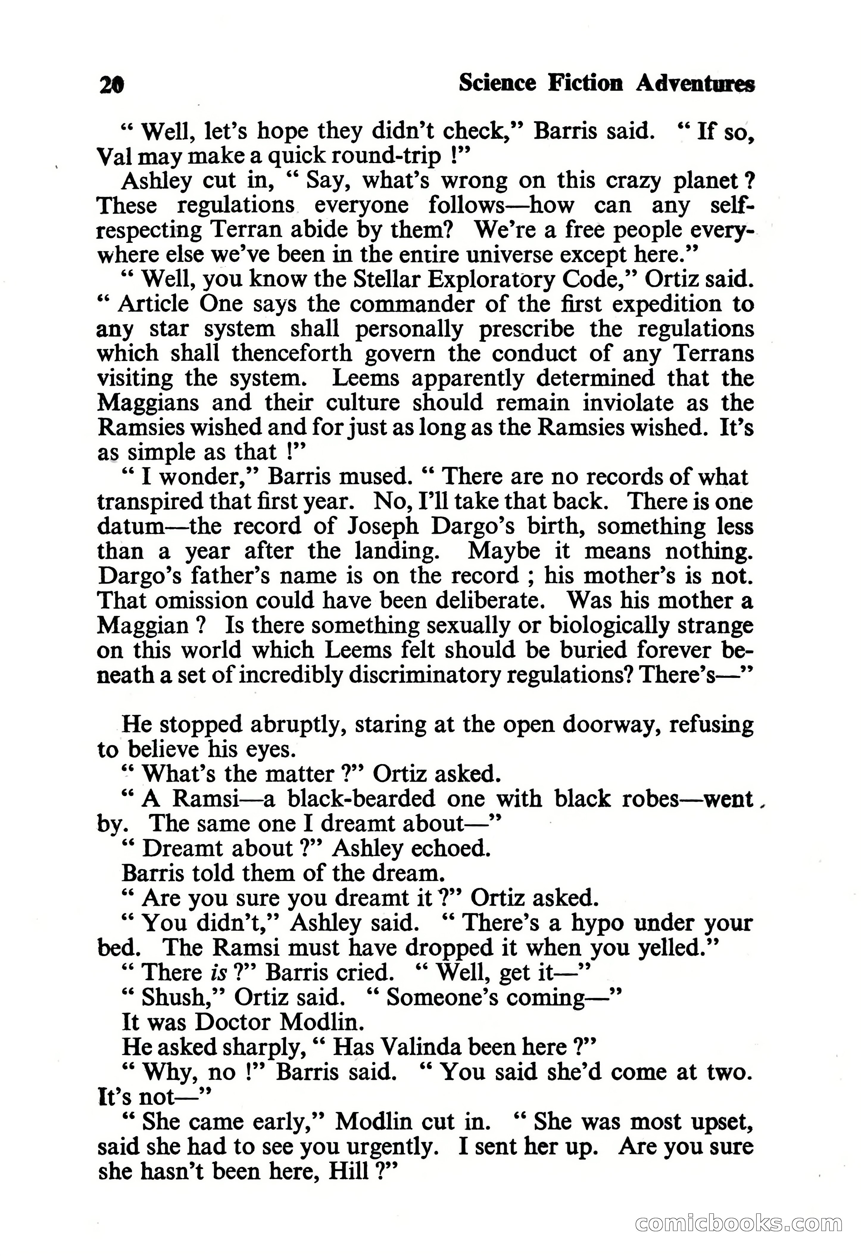 Science Fiction Adventures (UK) #4 — page 20 of 116