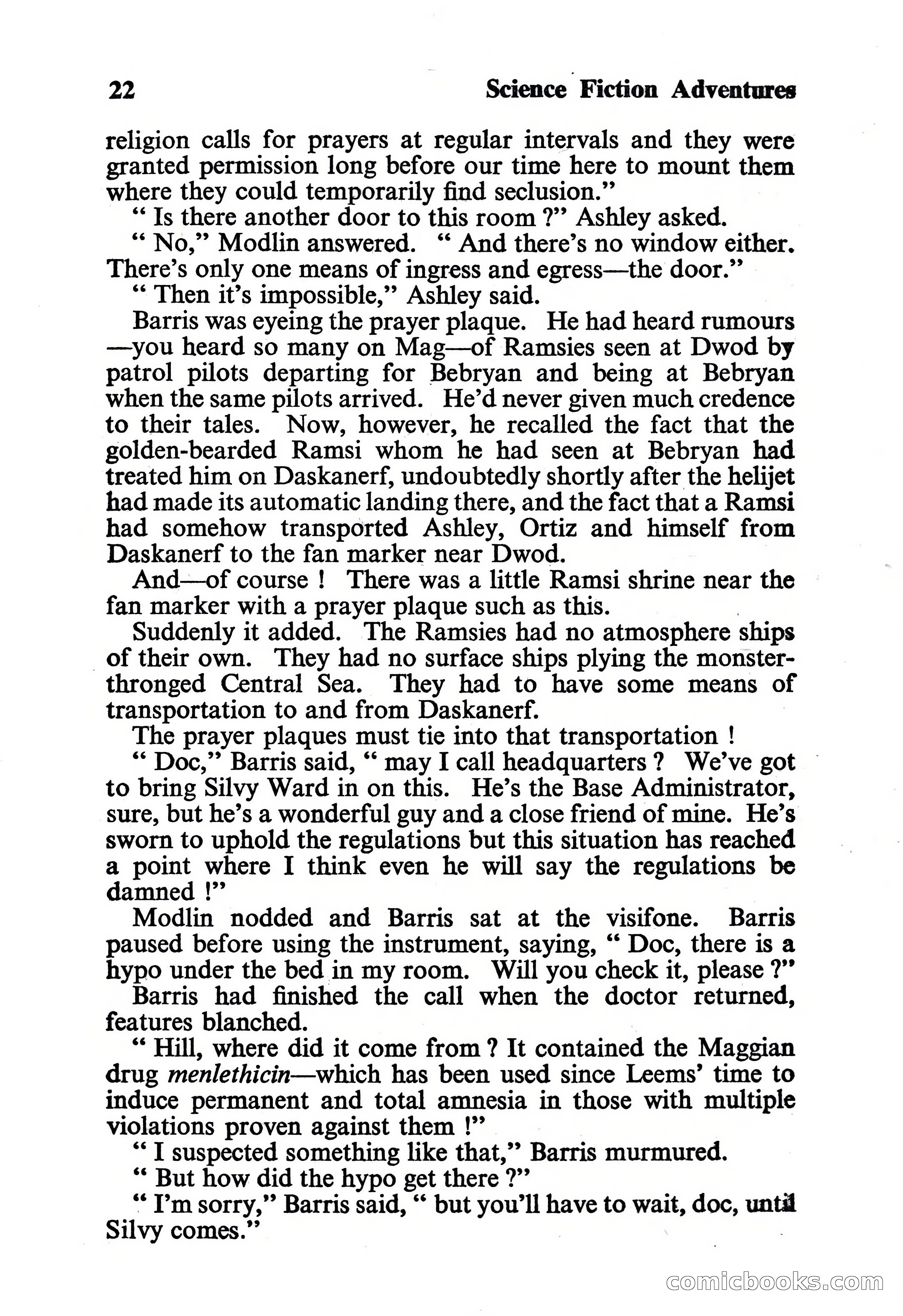 Science Fiction Adventures (UK) #4 — page 22 of 116