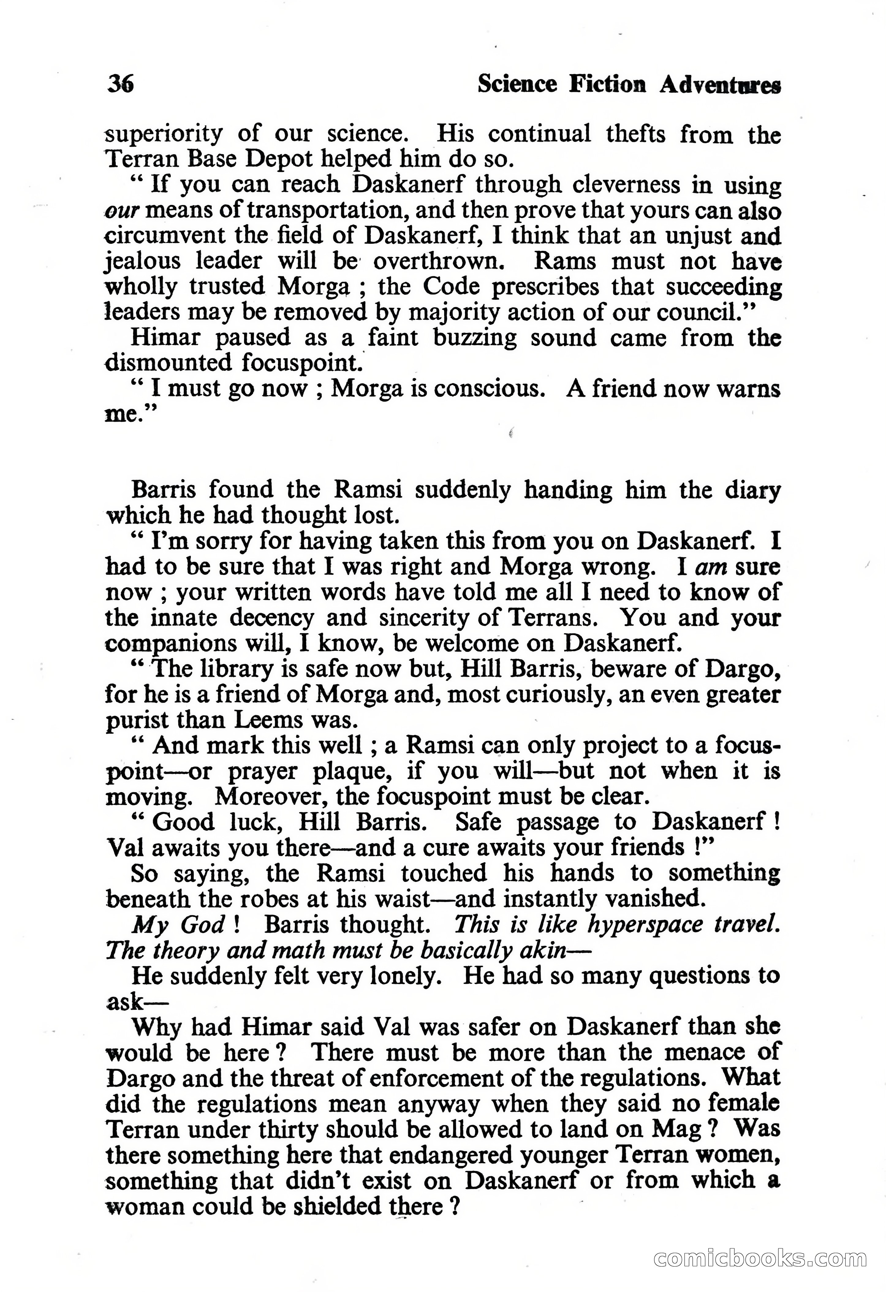 Science Fiction Adventures (UK) #4 — page 36 of 116