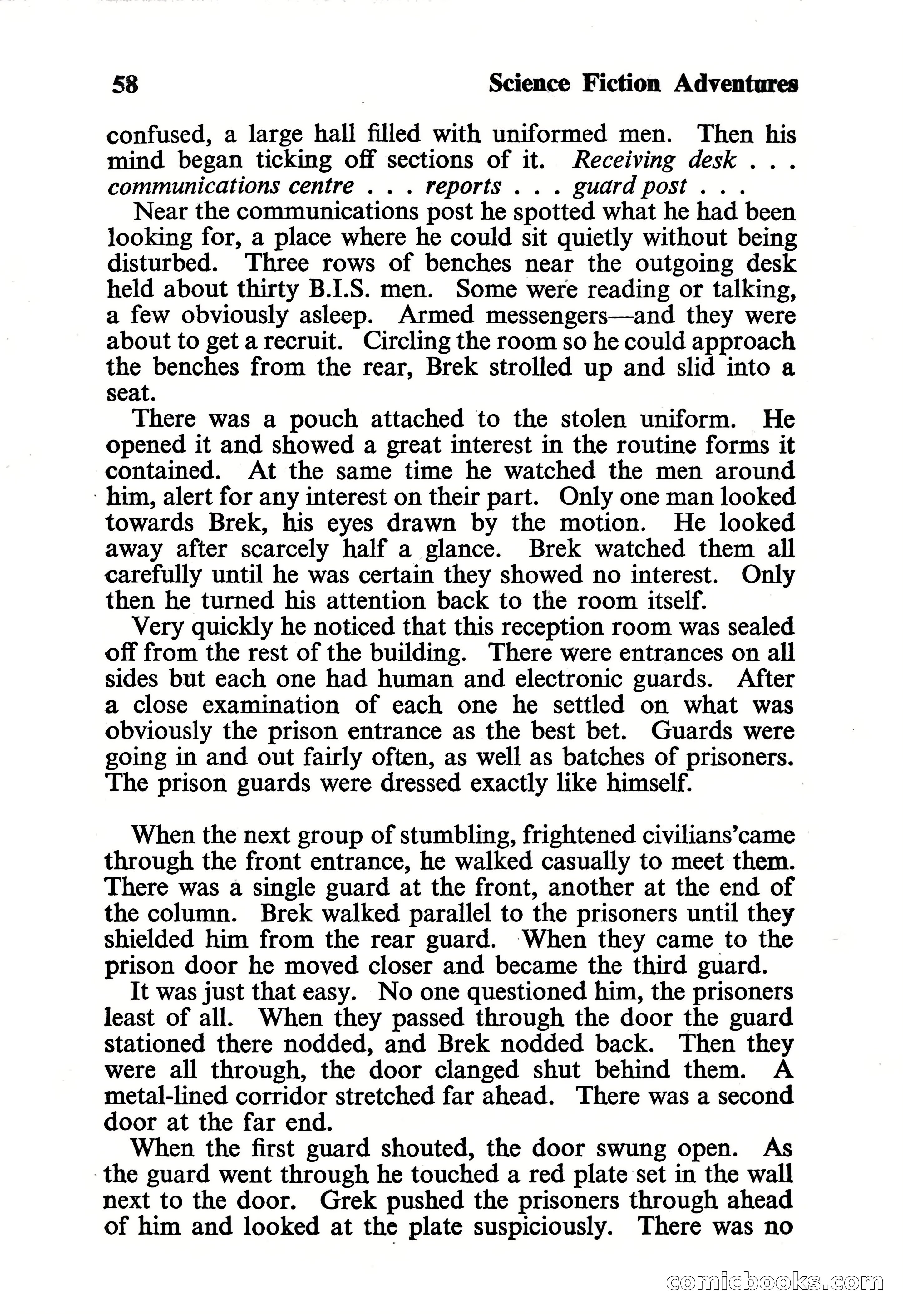 Science Fiction Adventures (UK) #4 — page 58 of 116