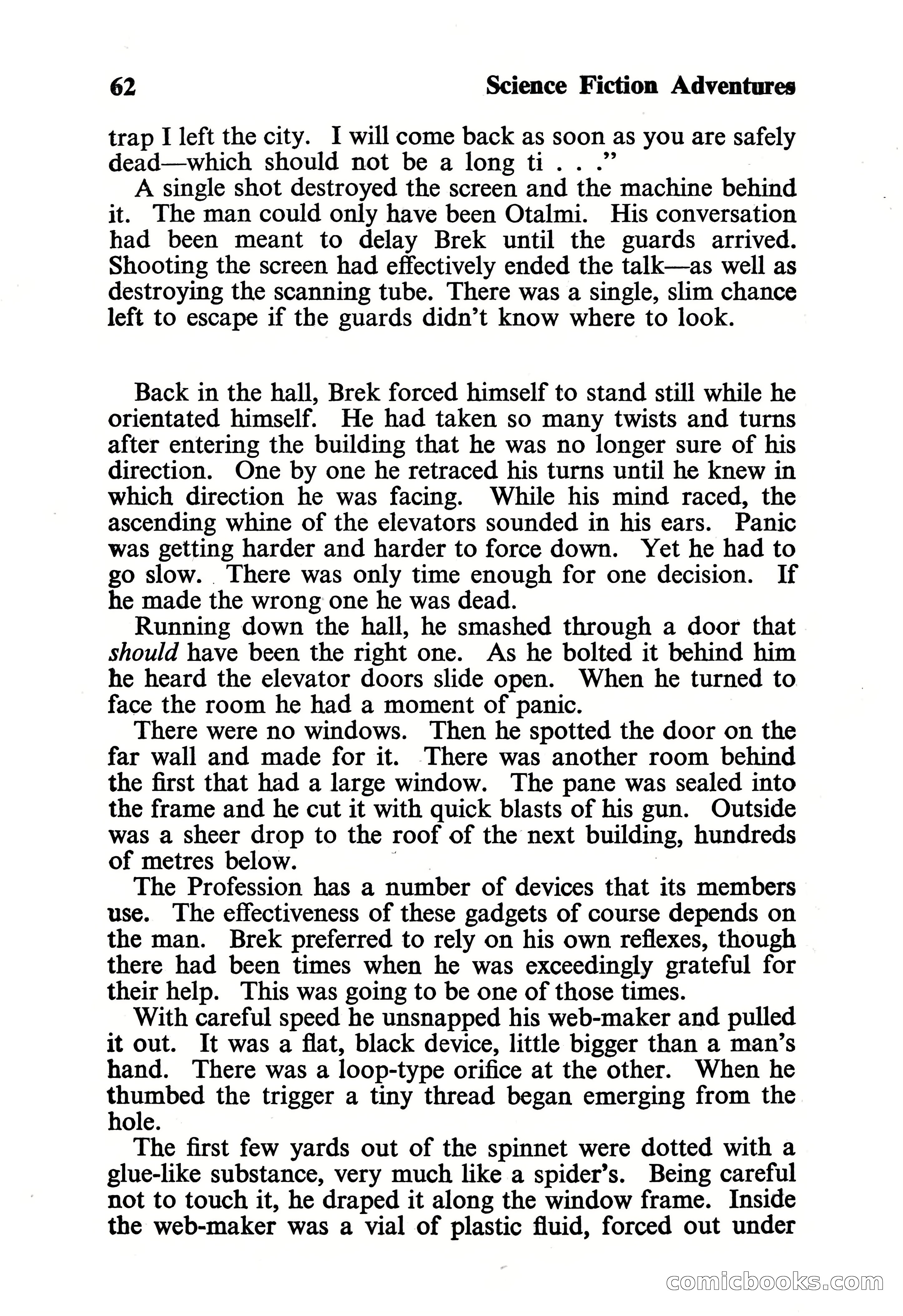 Science Fiction Adventures (UK) #4 — page 62 of 116
