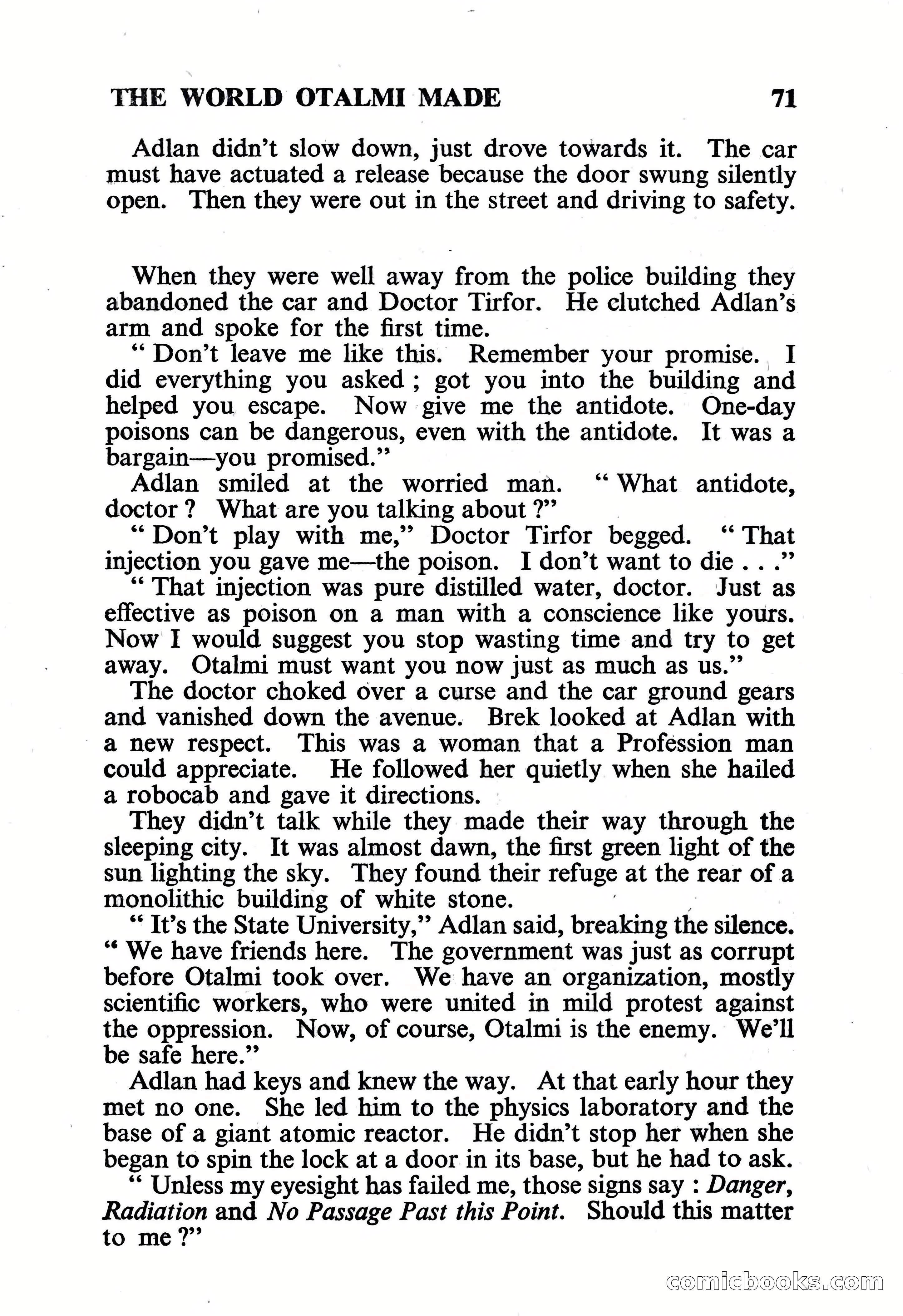 Science Fiction Adventures (UK) #4 — page 71 of 116