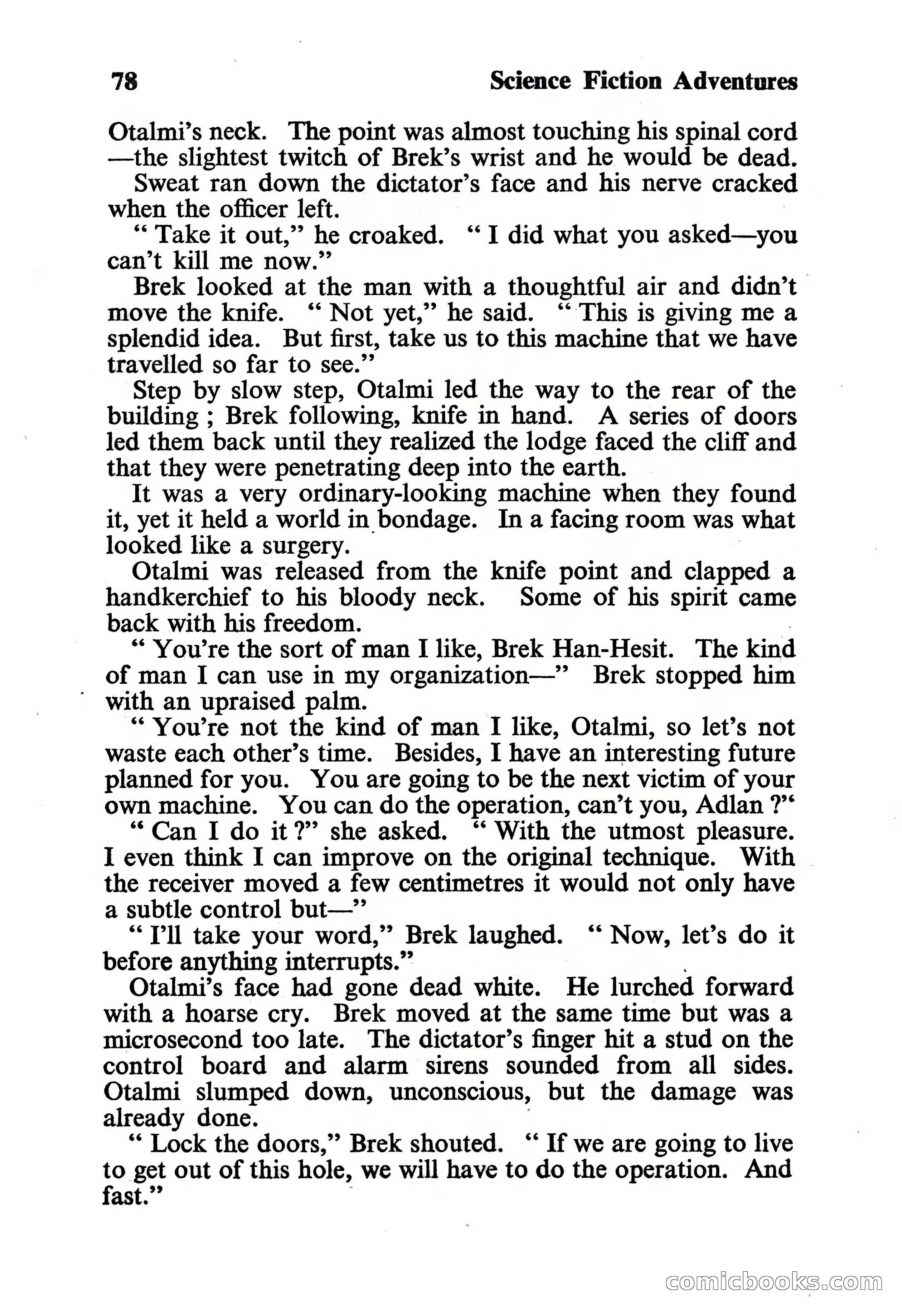 Science Fiction Adventures (UK) #4 — page 78 of 116