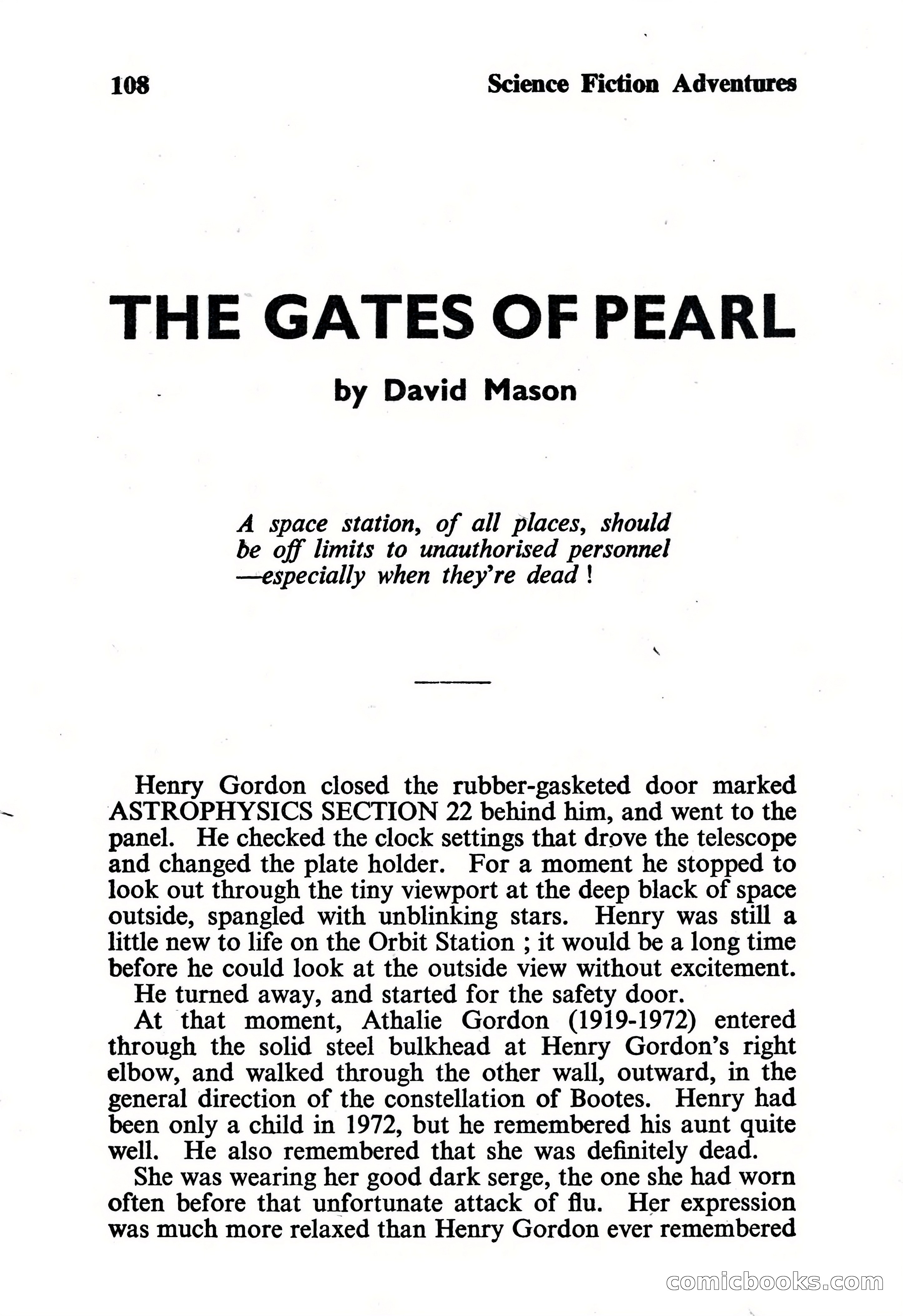 Science Fiction Adventures (UK) #4 — page 108 of 116