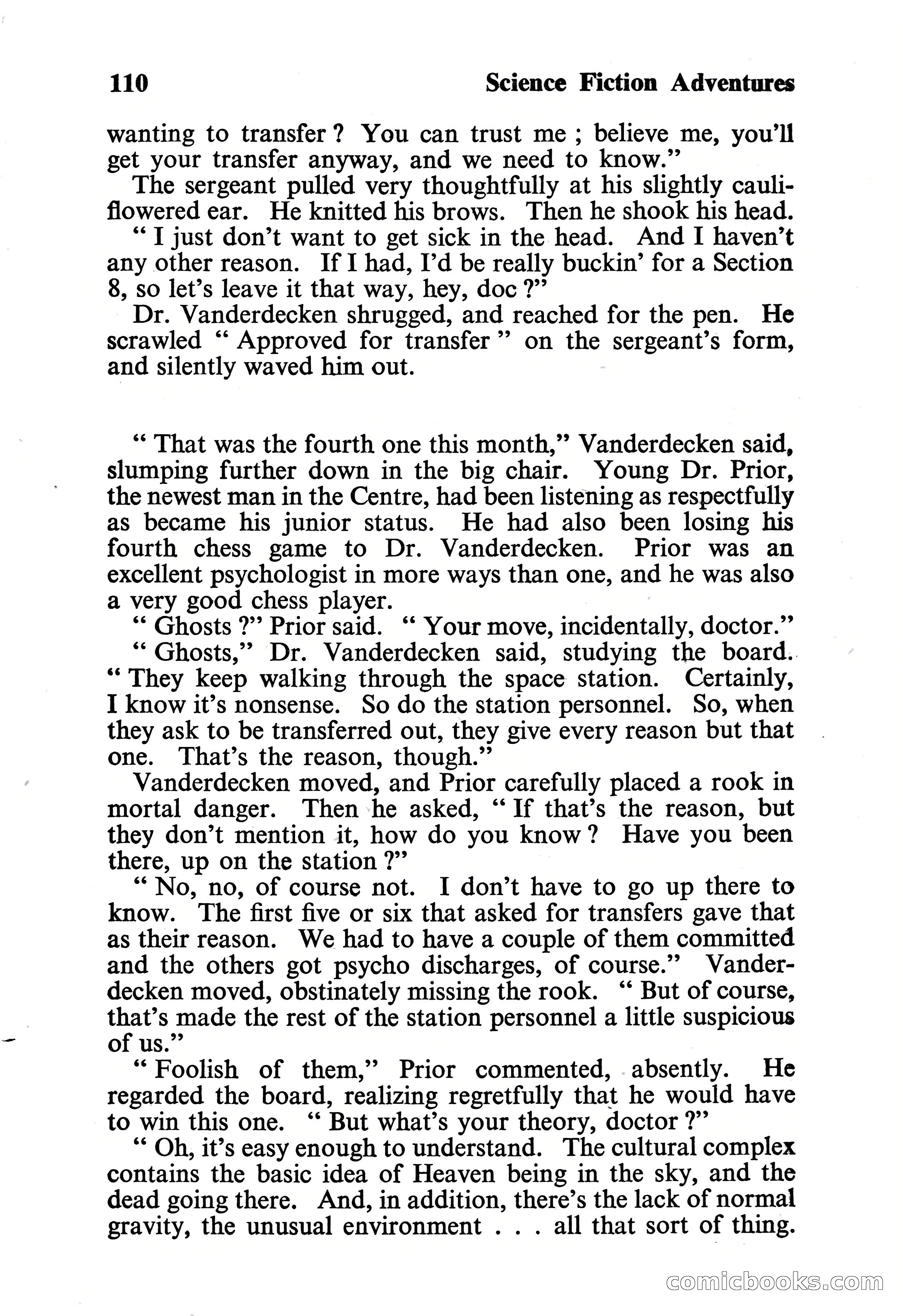 Science Fiction Adventures (UK) #4 — page 110 of 116