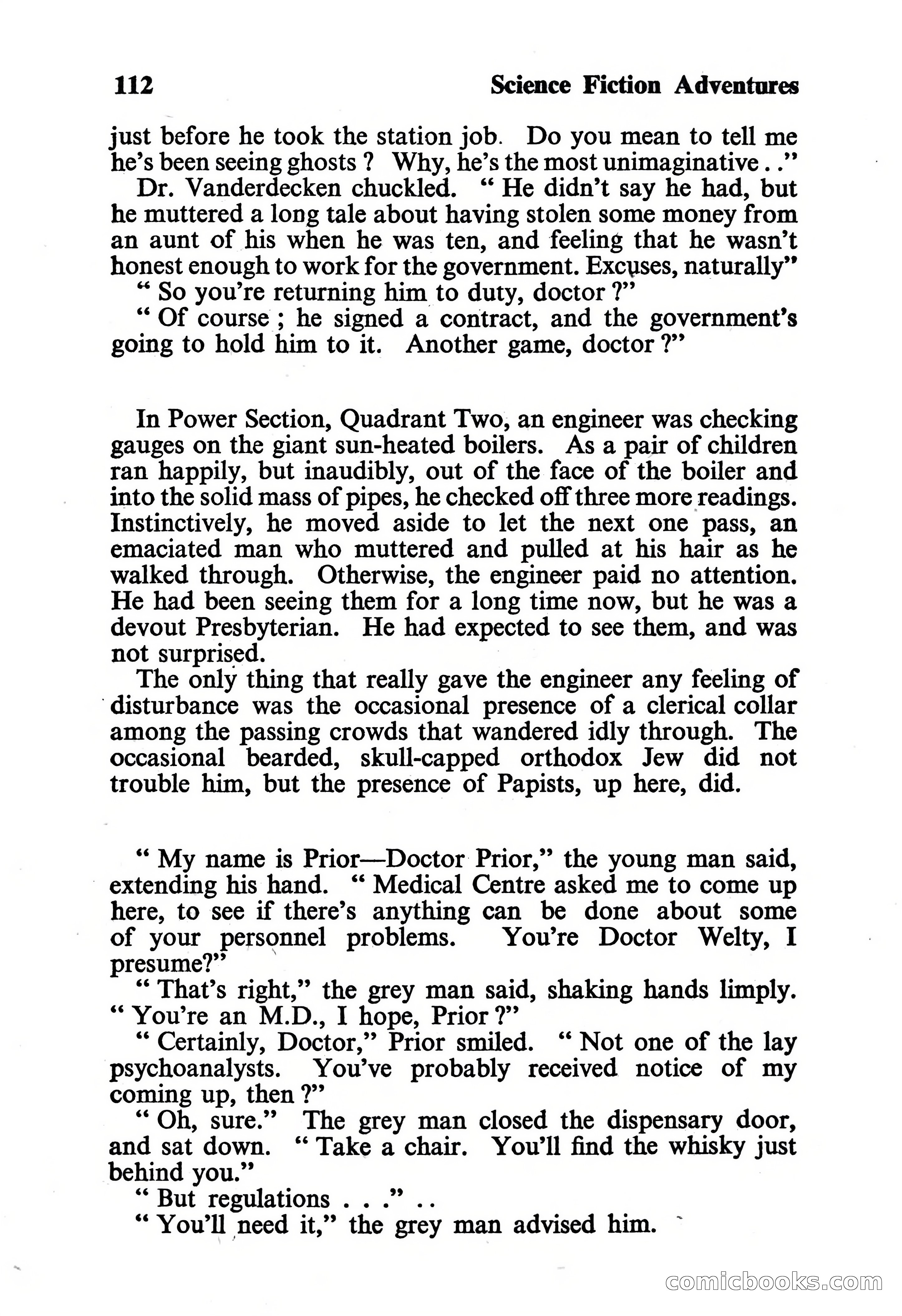Science Fiction Adventures (UK) #4 — page 112 of 116