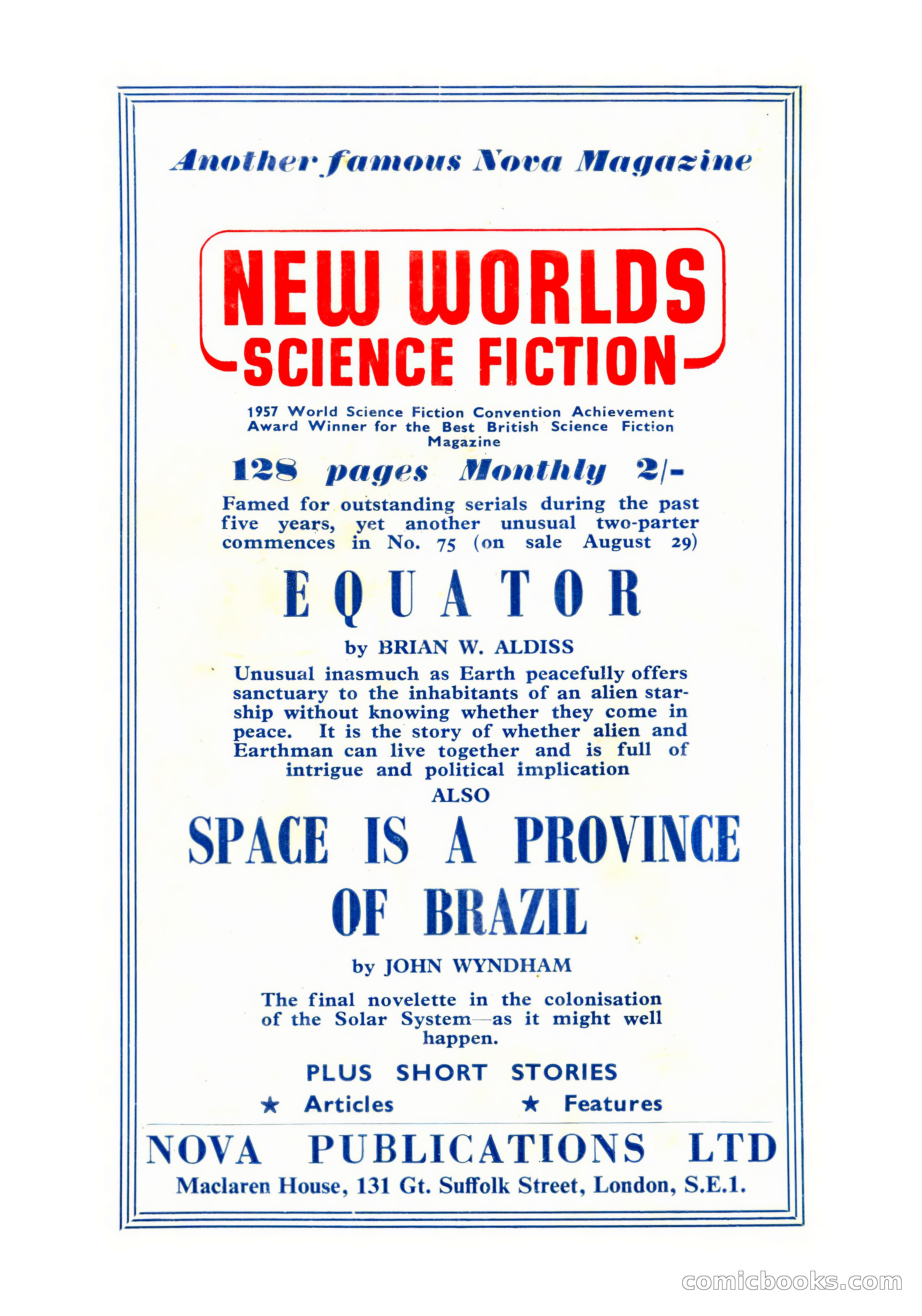 Science Fiction Adventures (UK) #4 — page 116 of 116