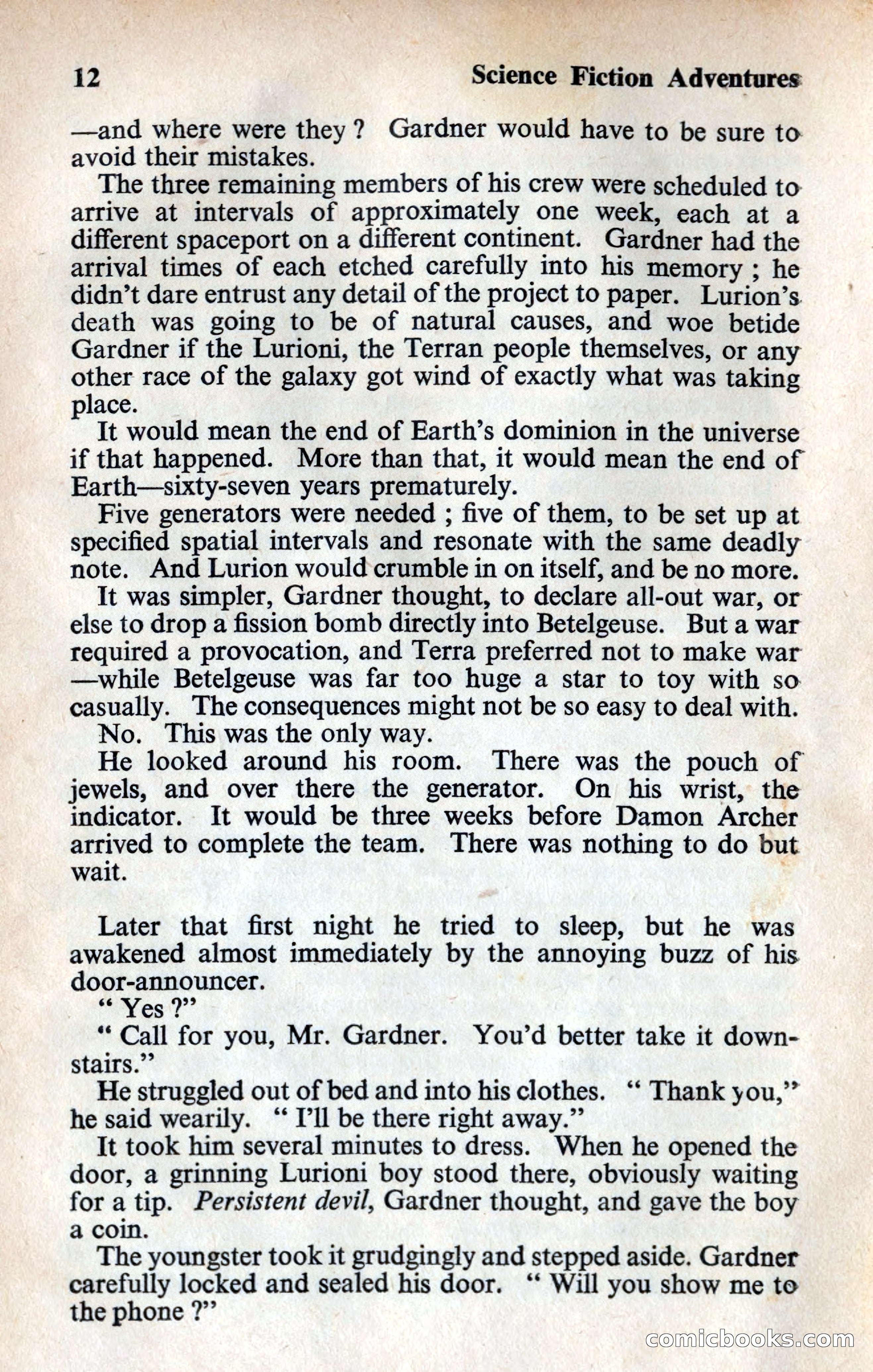 Science Fiction Adventures (UK) #5 — page 12 of 116