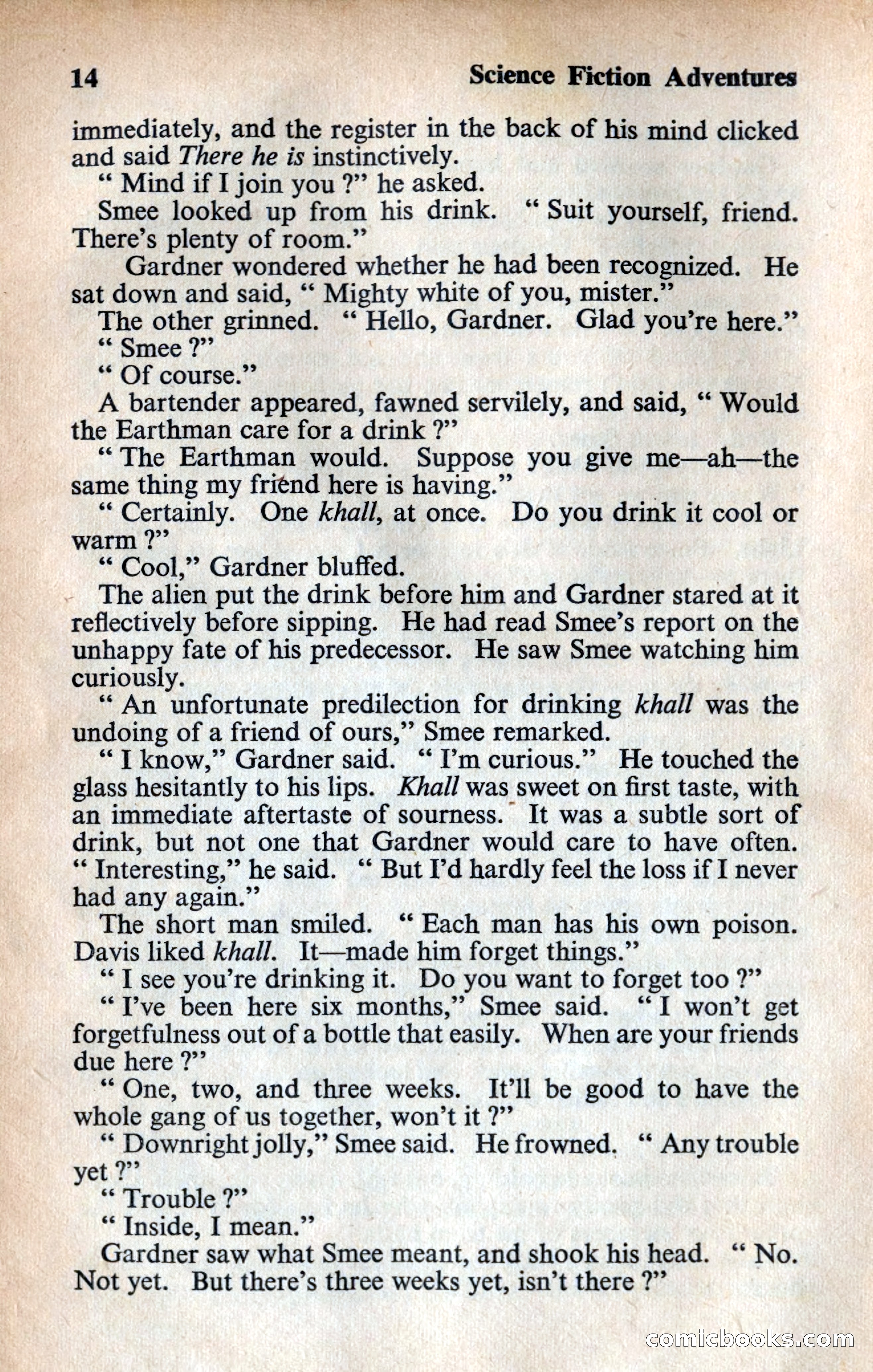 Science Fiction Adventures (UK) #5 — page 14 of 116