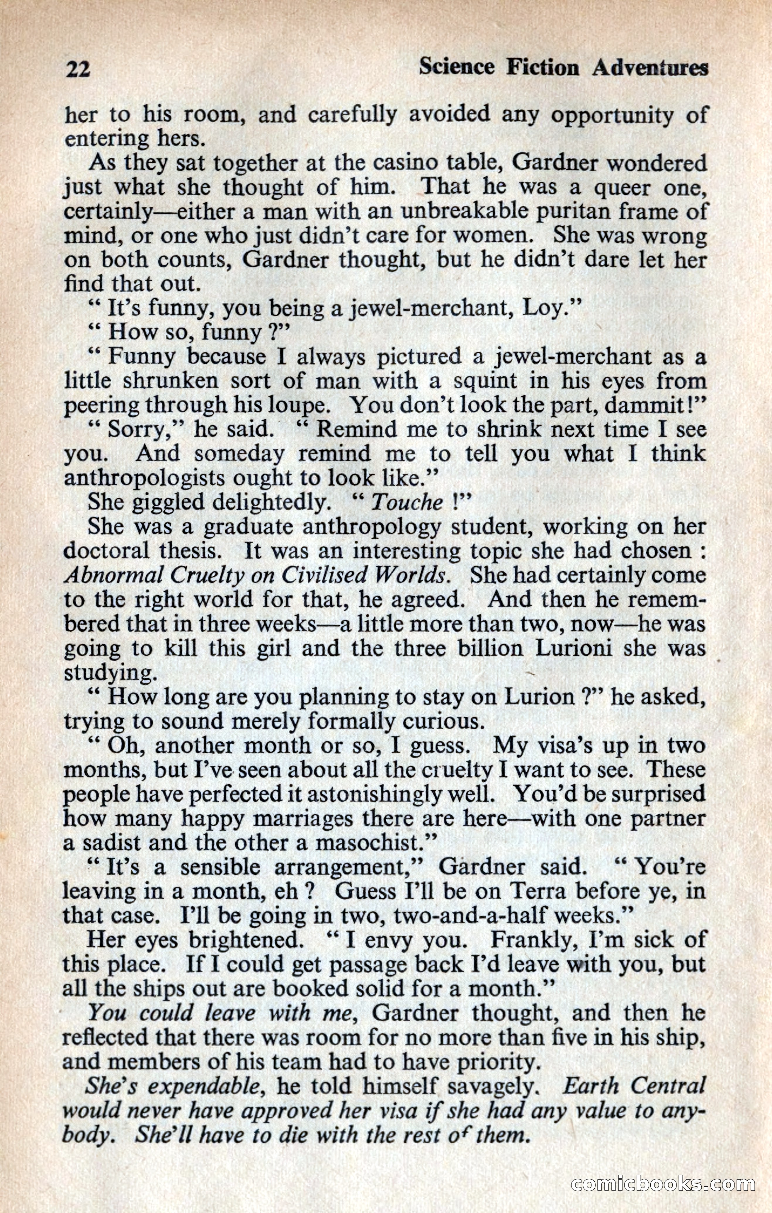 Science Fiction Adventures (UK) #5 — page 22 of 116
