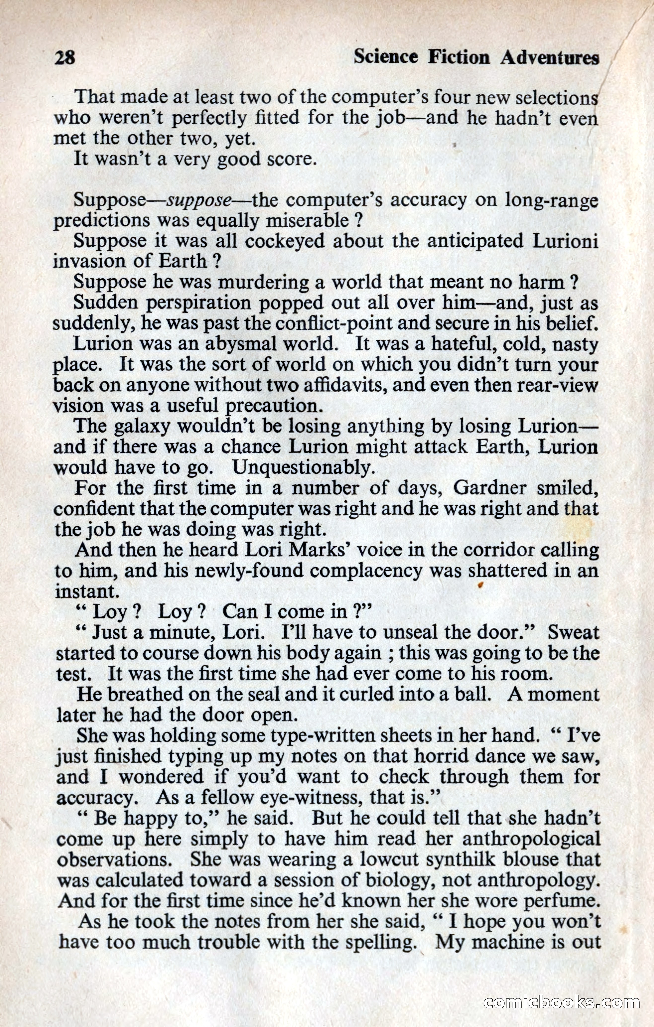 Science Fiction Adventures (UK) #5 — page 28 of 116