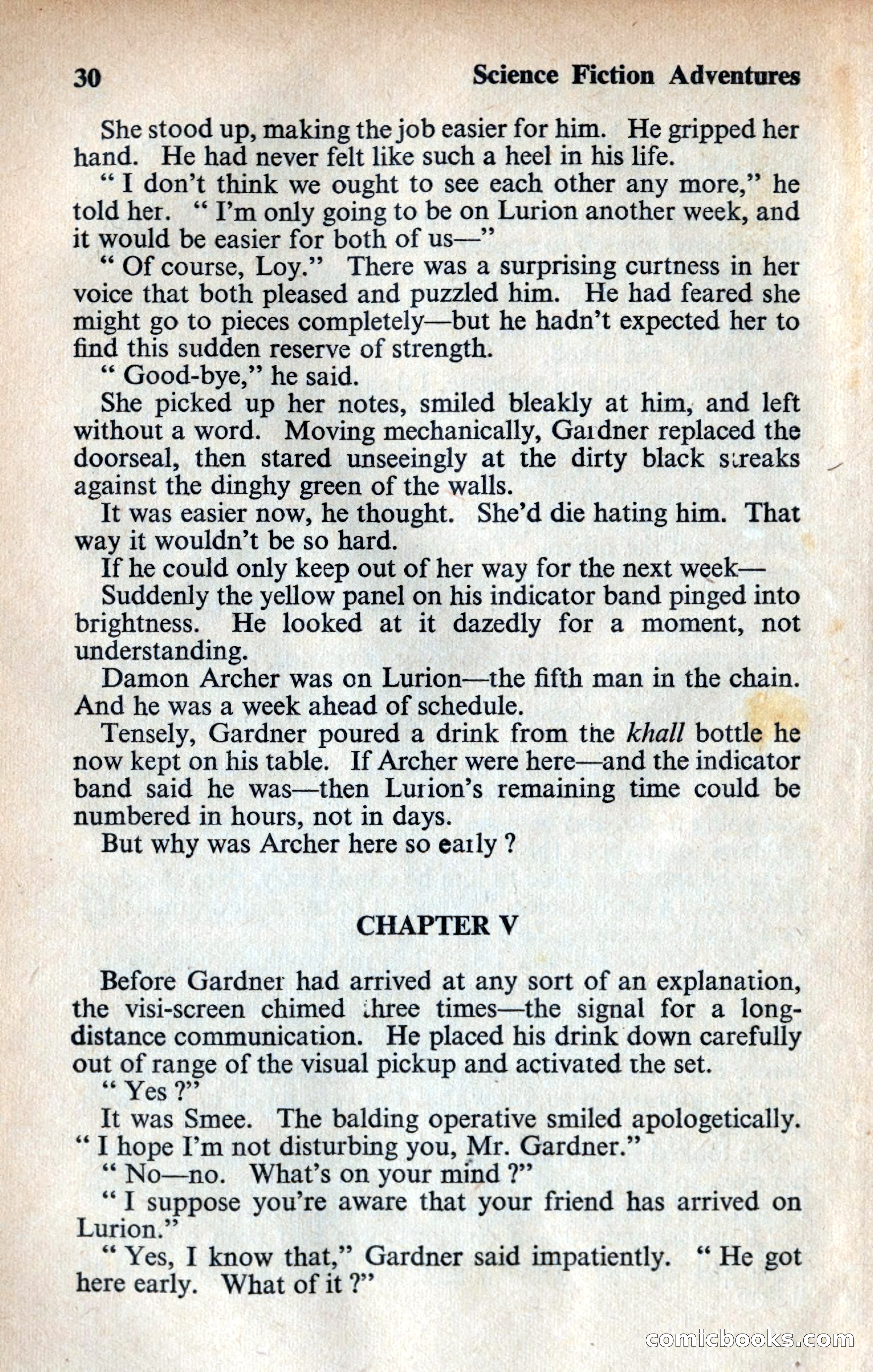 Science Fiction Adventures (UK) #5 — page 30 of 116