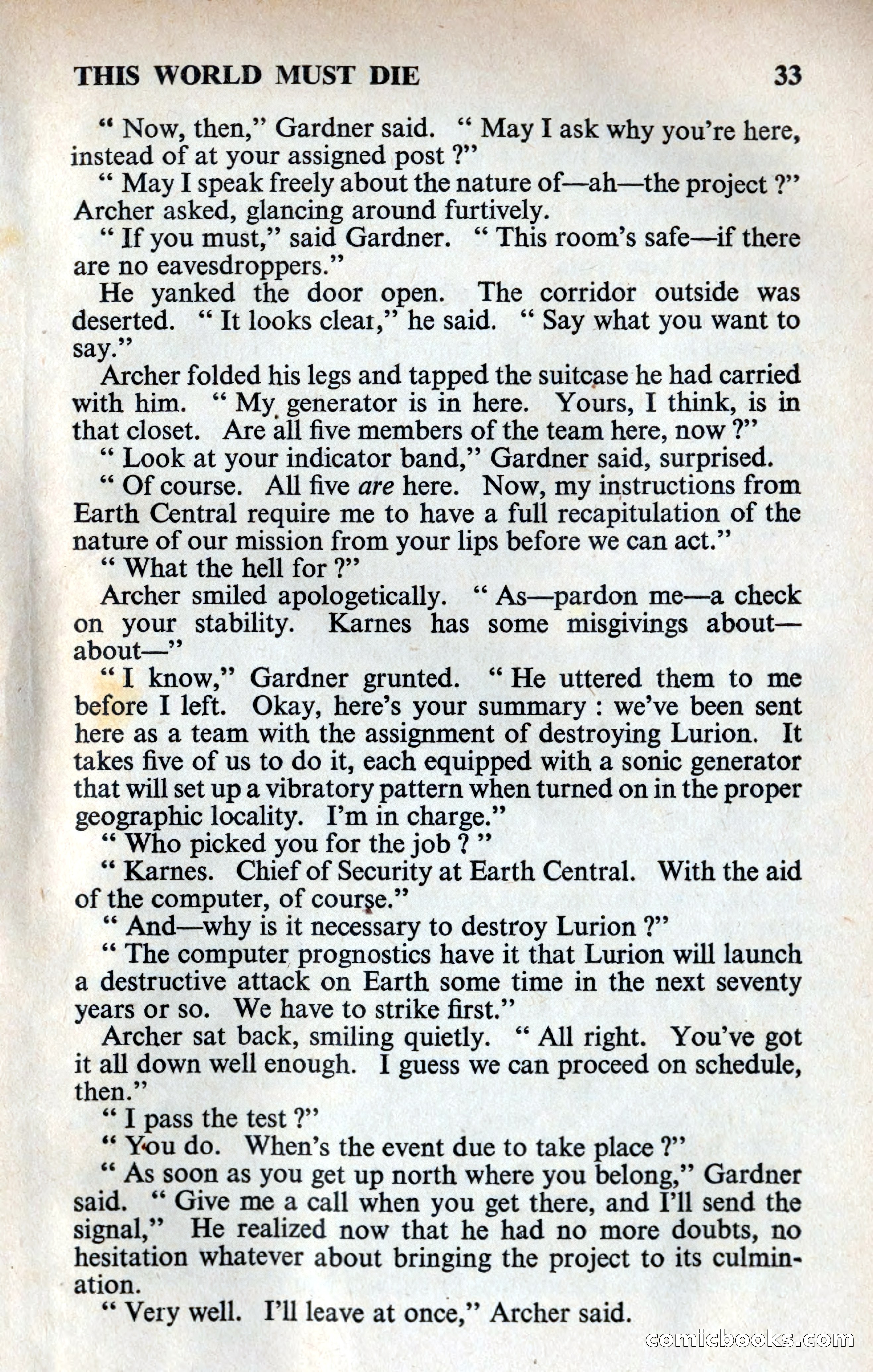 Science Fiction Adventures (UK) #5 — page 33 of 116