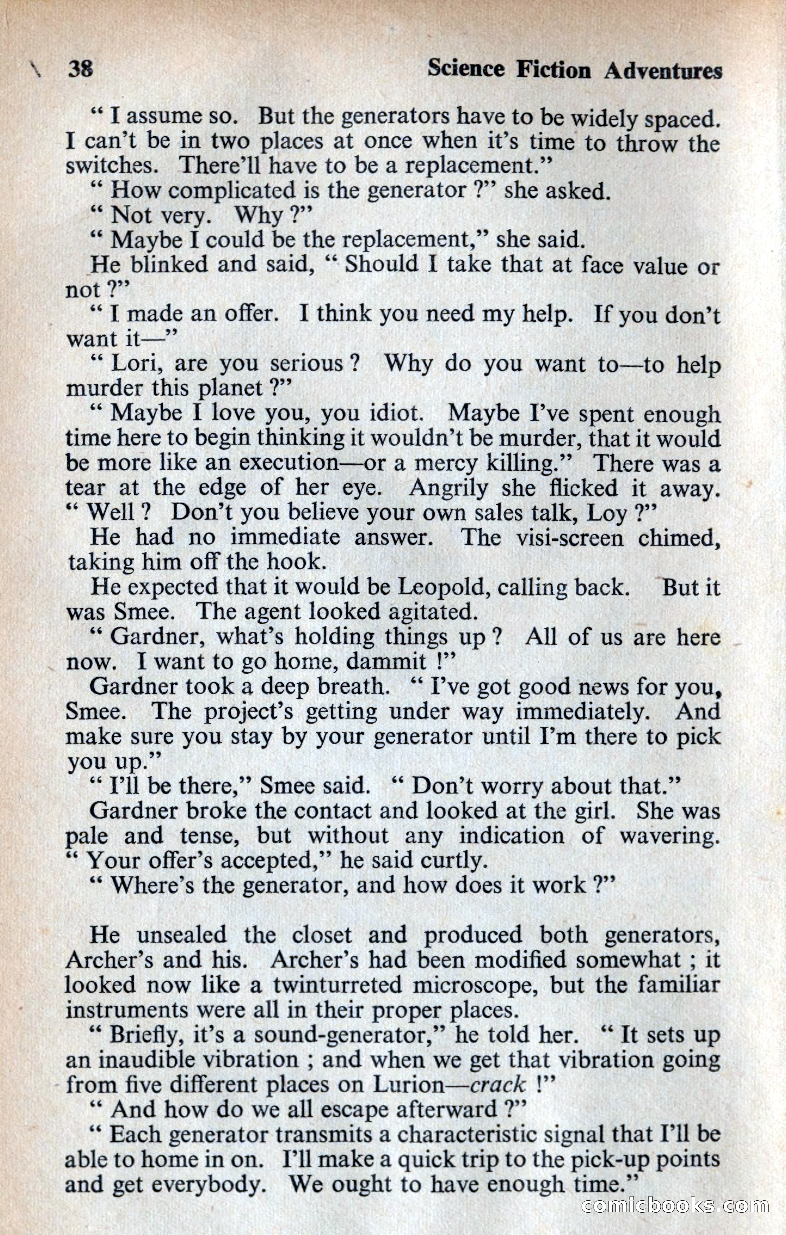 Science Fiction Adventures (UK) #5 — page 38 of 116