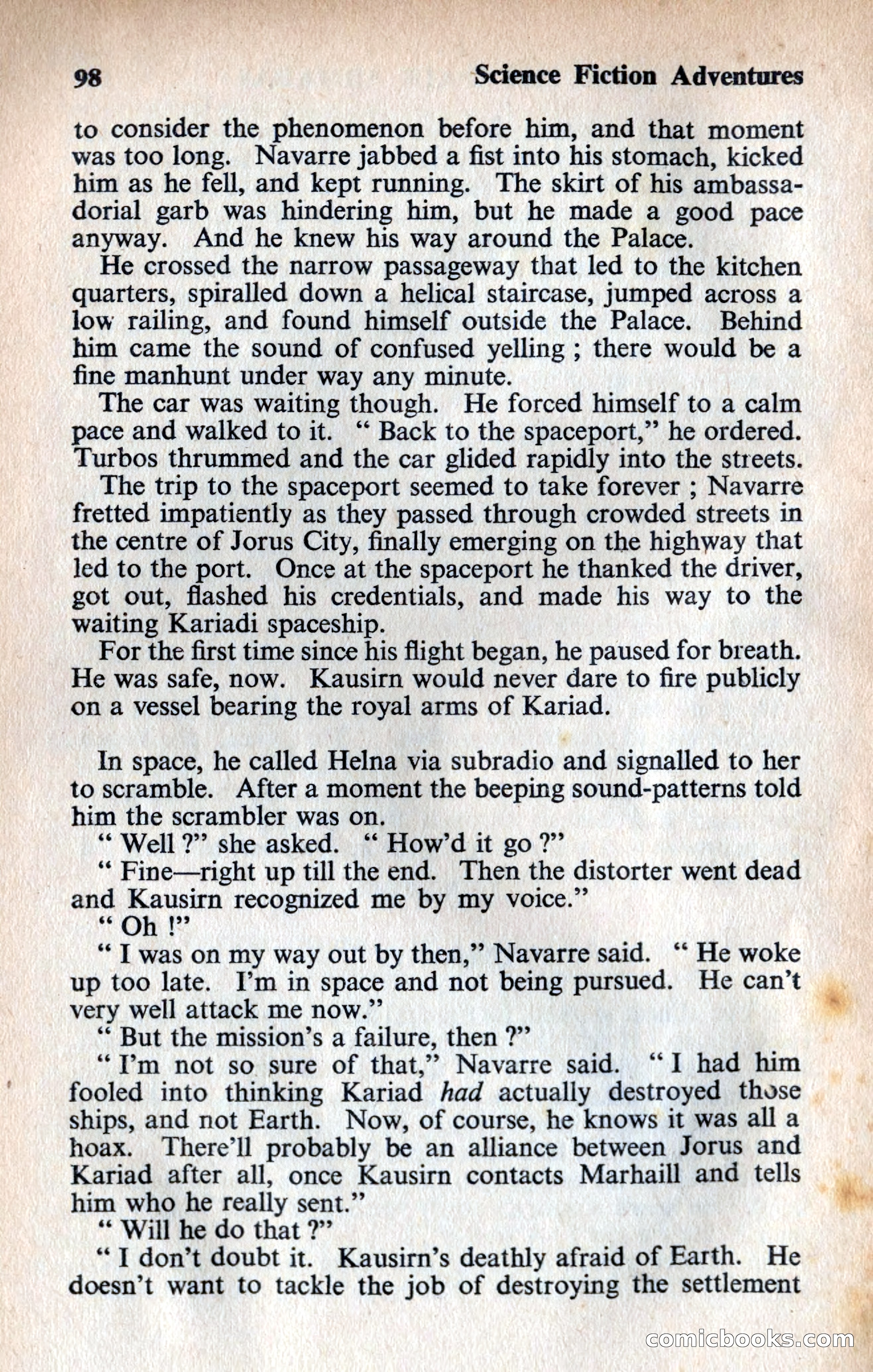 Science Fiction Adventures (UK) #5 — page 98 of 116