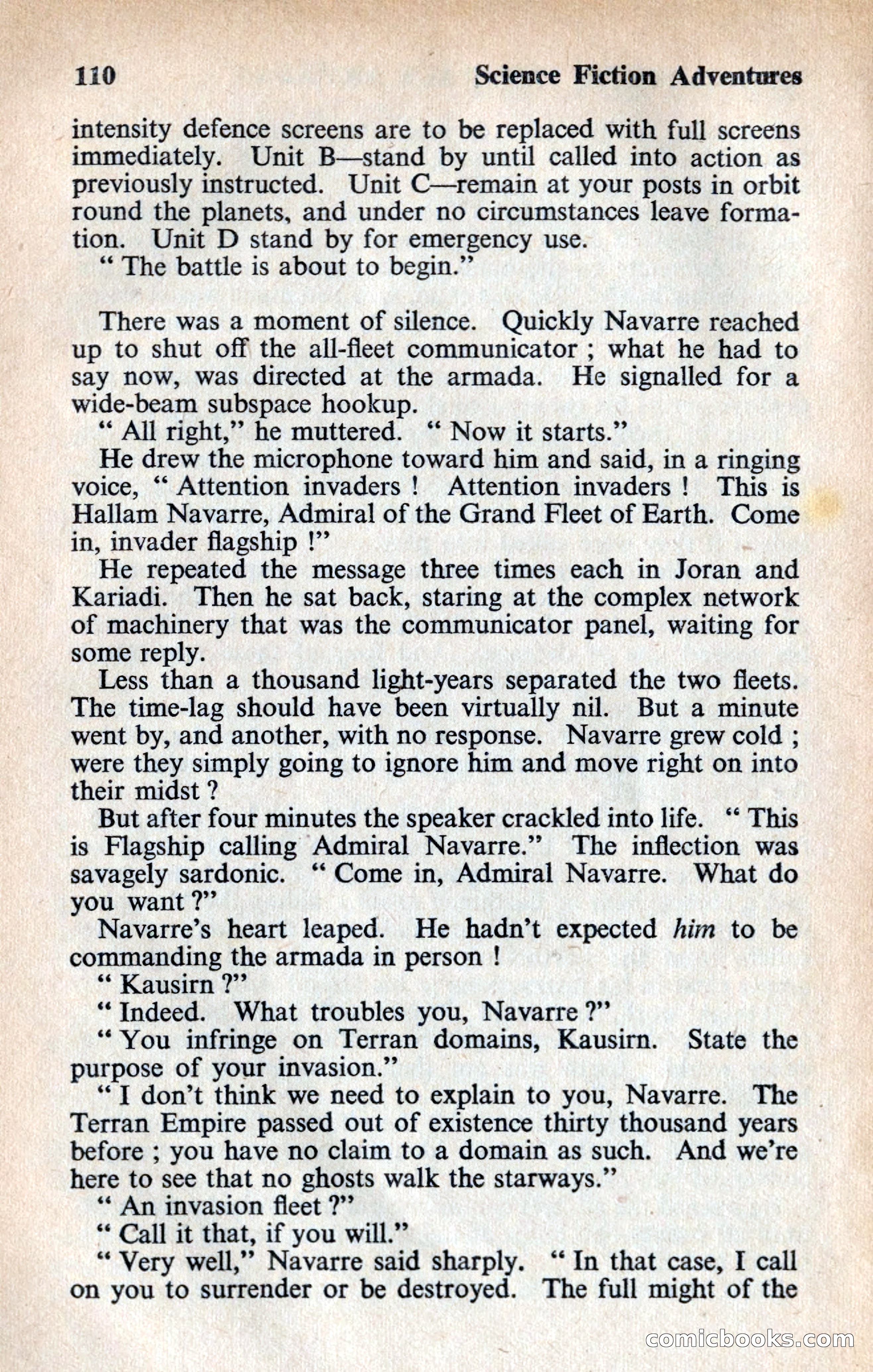 Science Fiction Adventures (UK) #5 — page 110 of 116