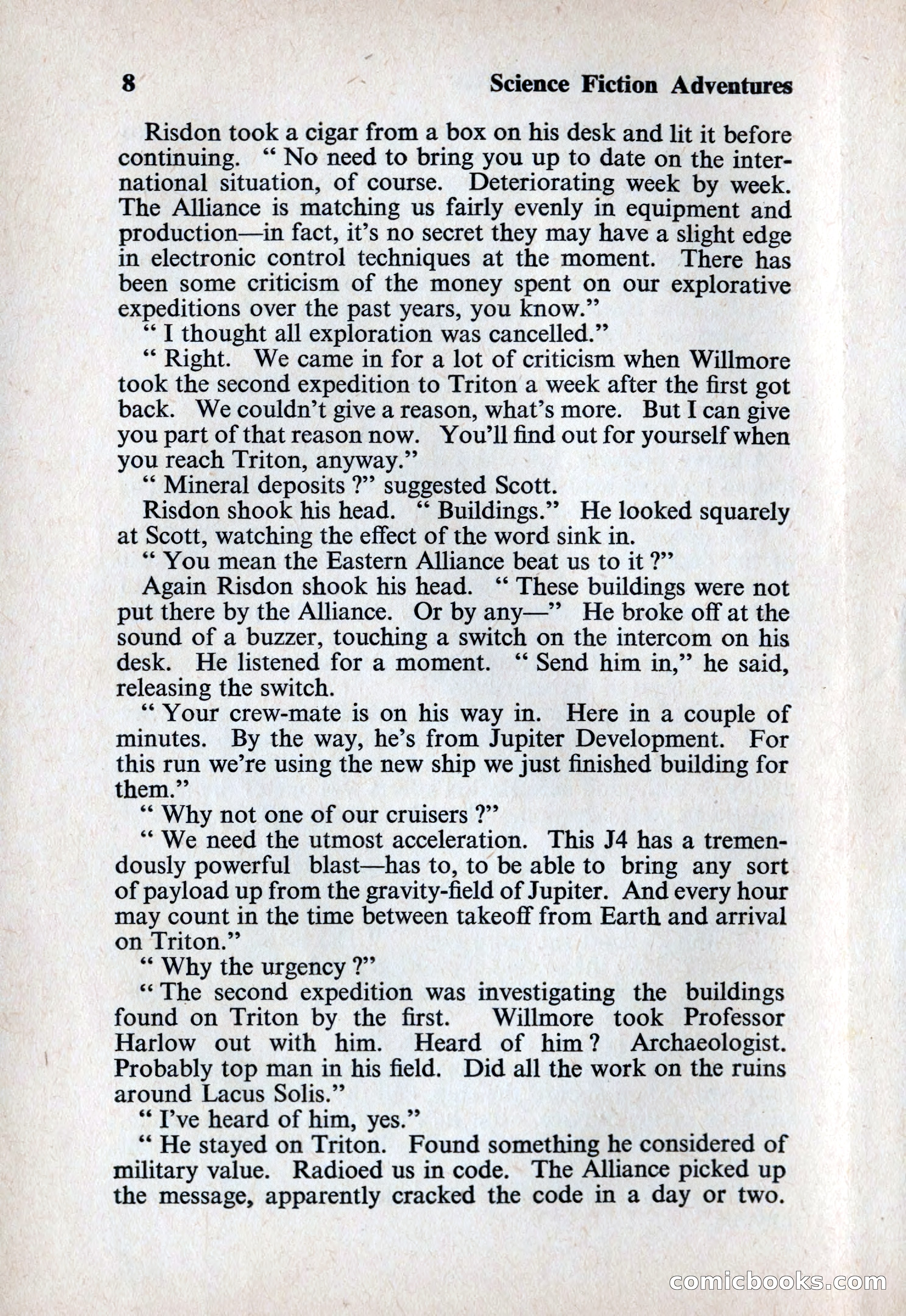Science Fiction Adventures (UK) #6 — page 8 of 116