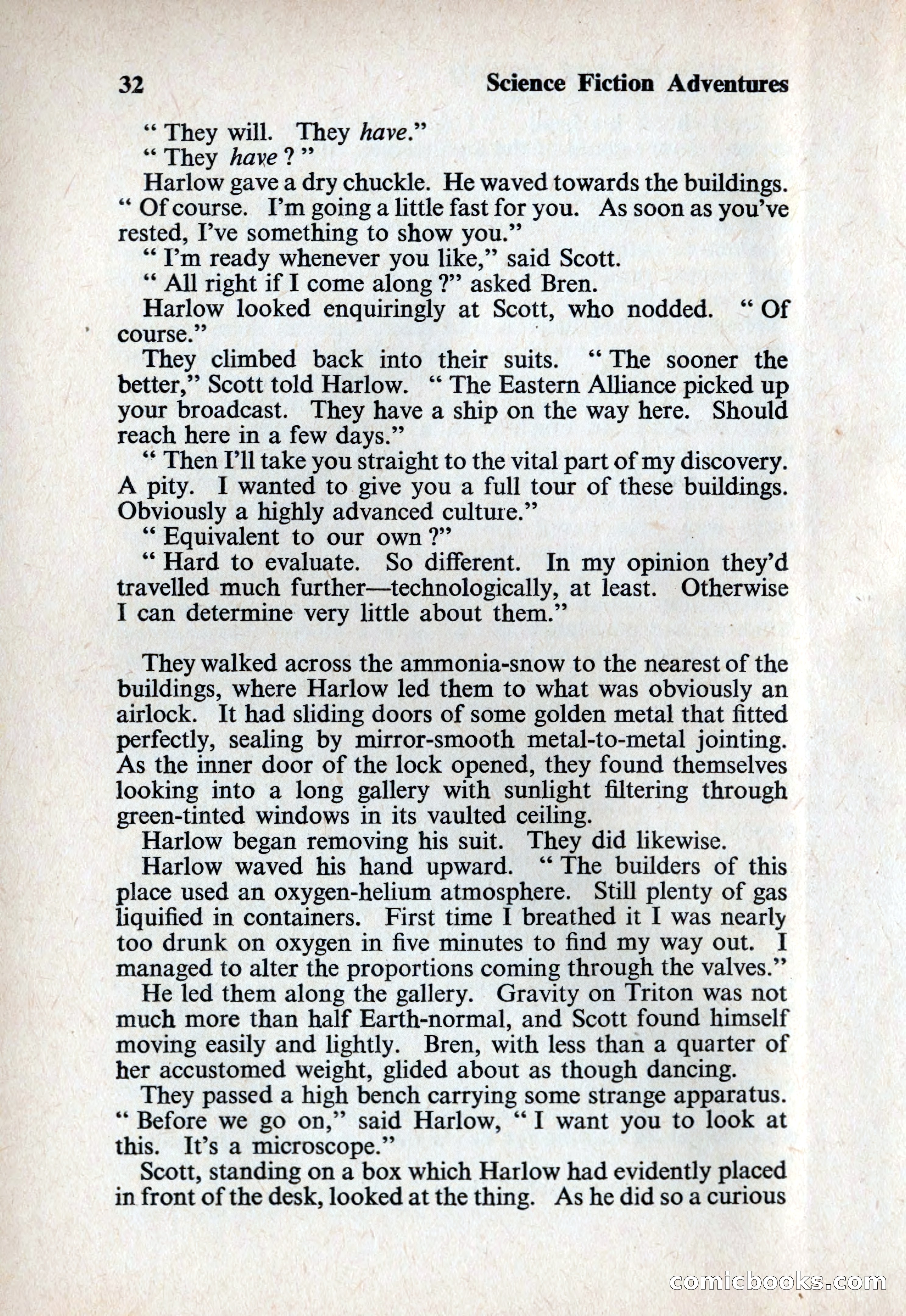 Science Fiction Adventures (UK) #6 — page 32 of 116