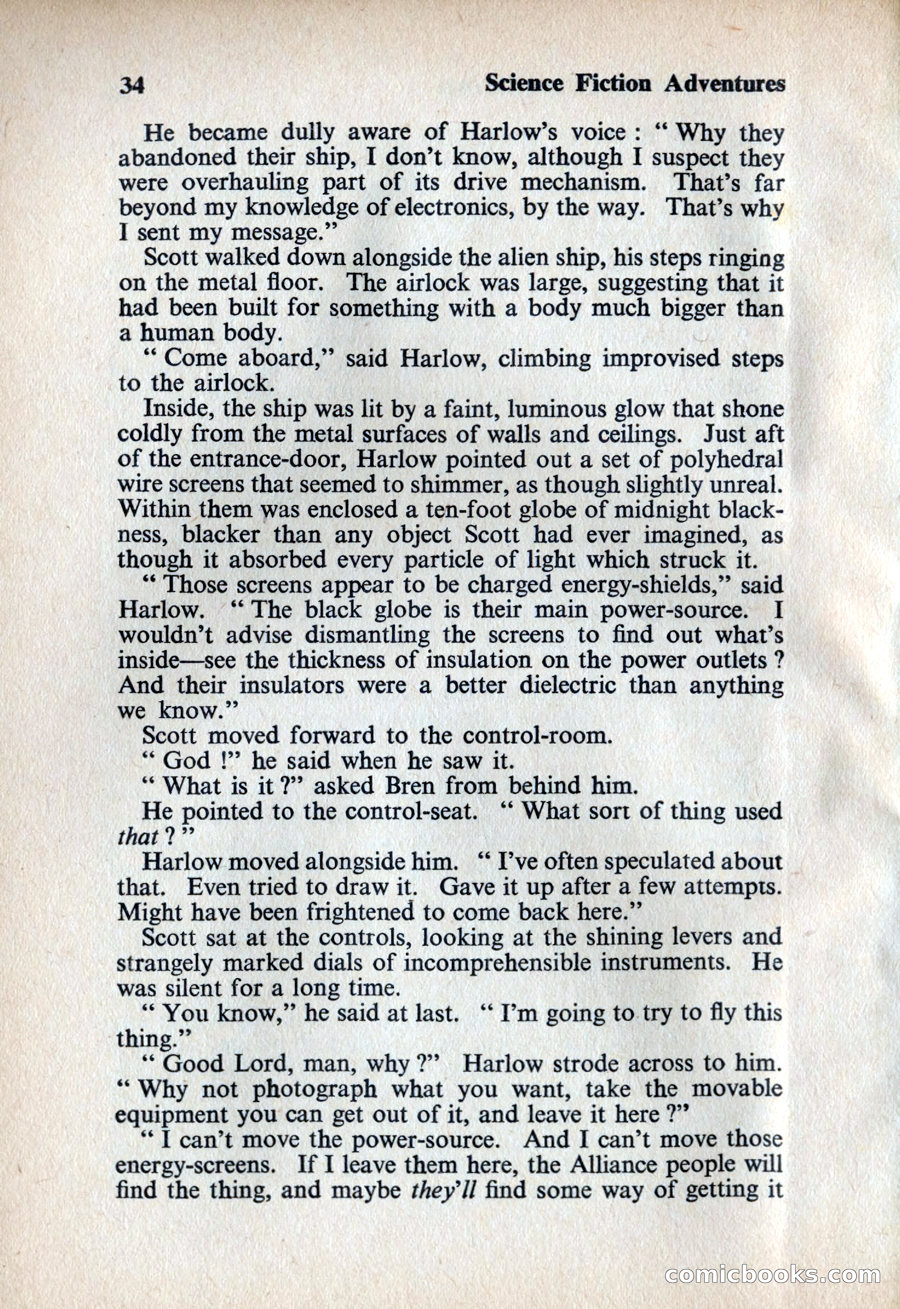 Science Fiction Adventures (UK) #6 — page 34 of 116