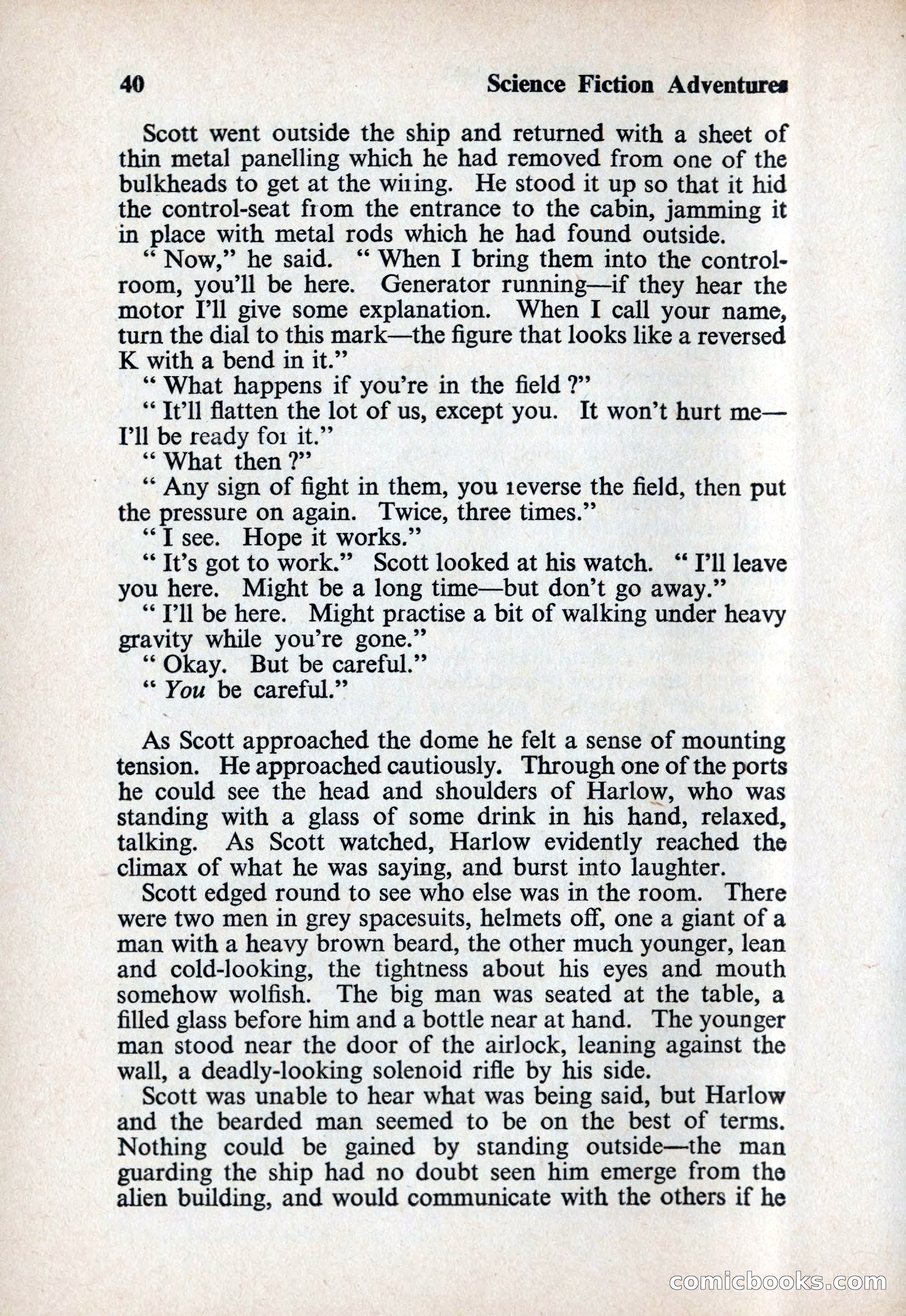 Science Fiction Adventures (UK) #6 — page 40 of 116