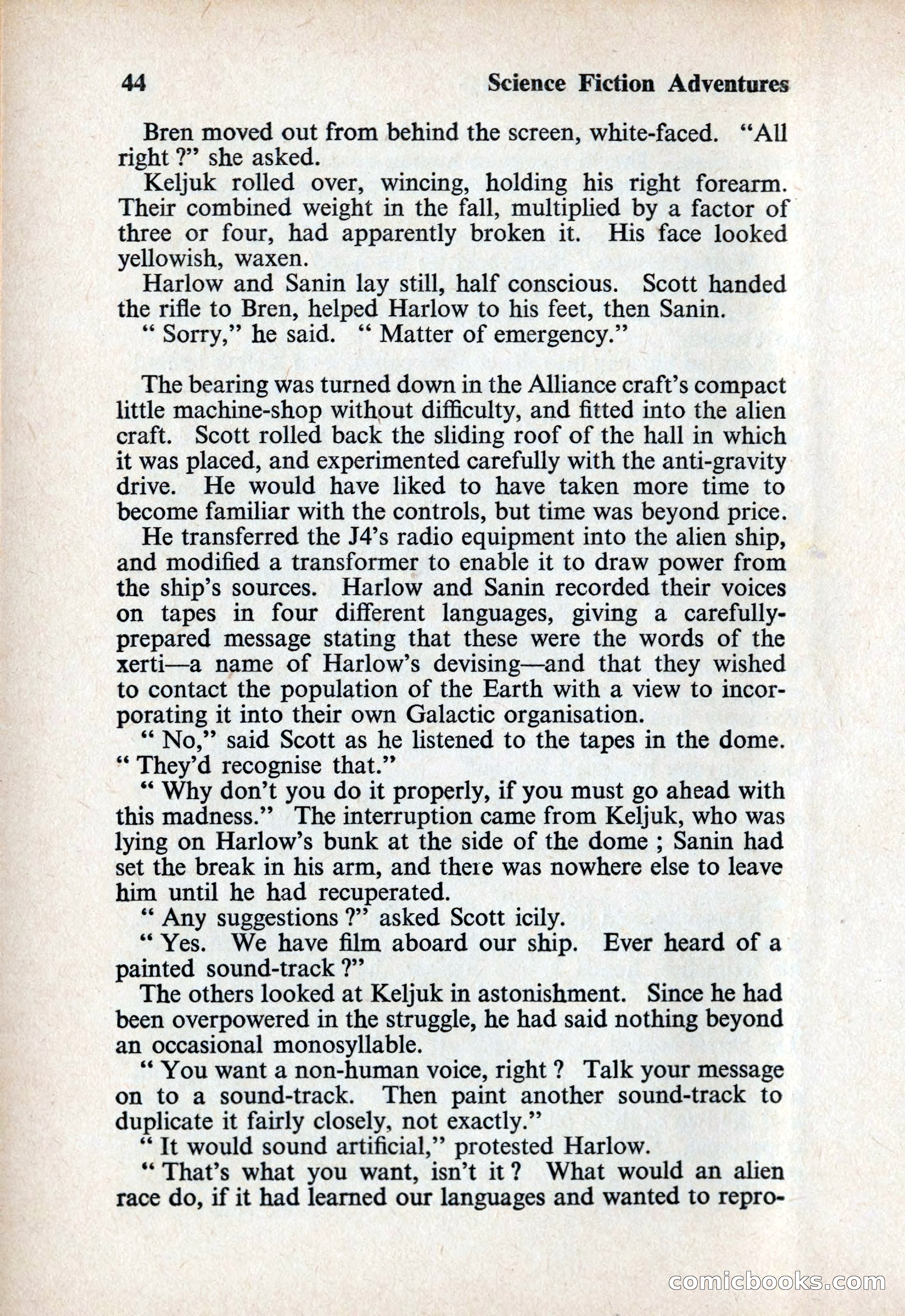 Science Fiction Adventures (UK) #6 — page 44 of 116