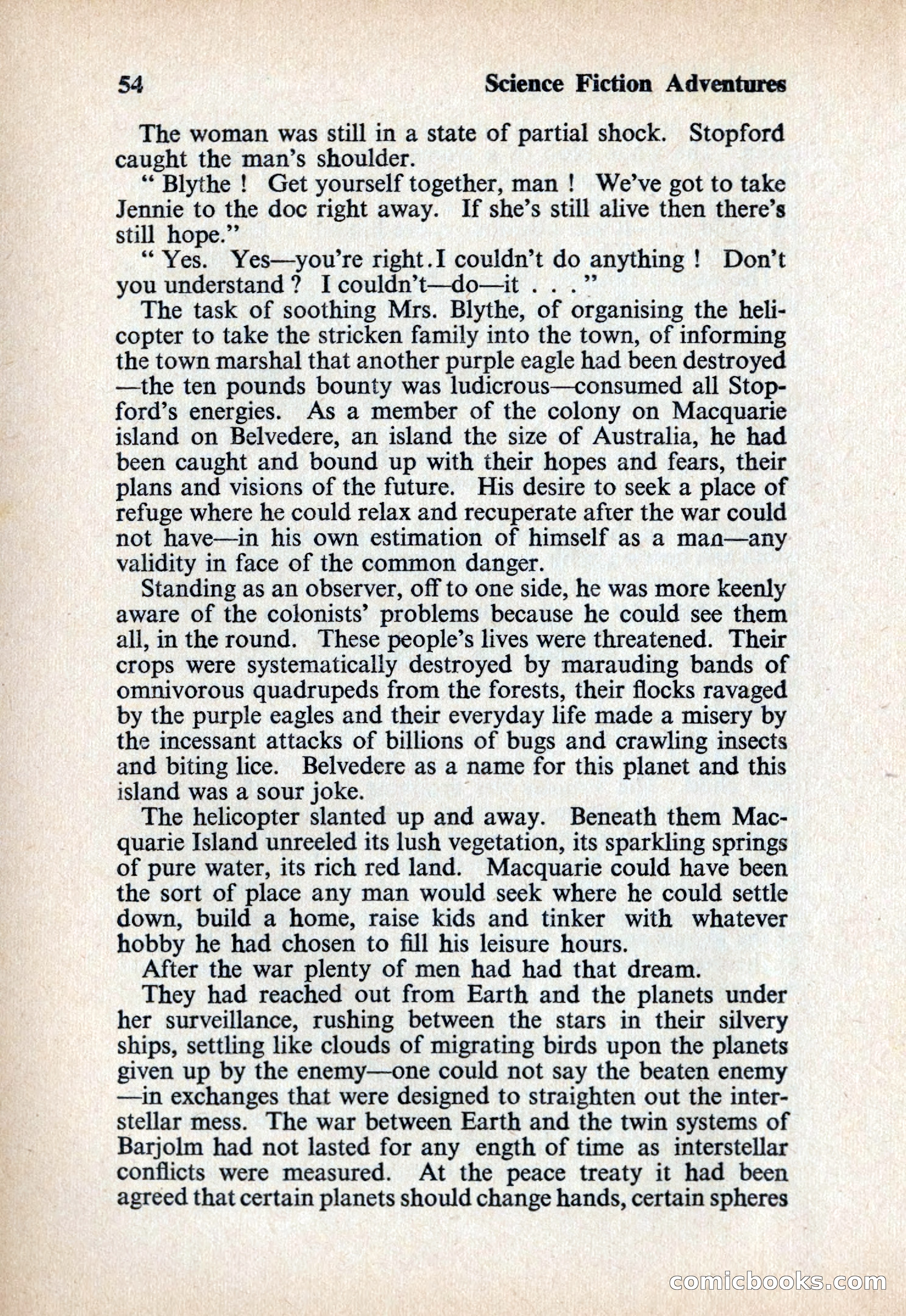 Science Fiction Adventures (UK) #6 — page 54 of 116