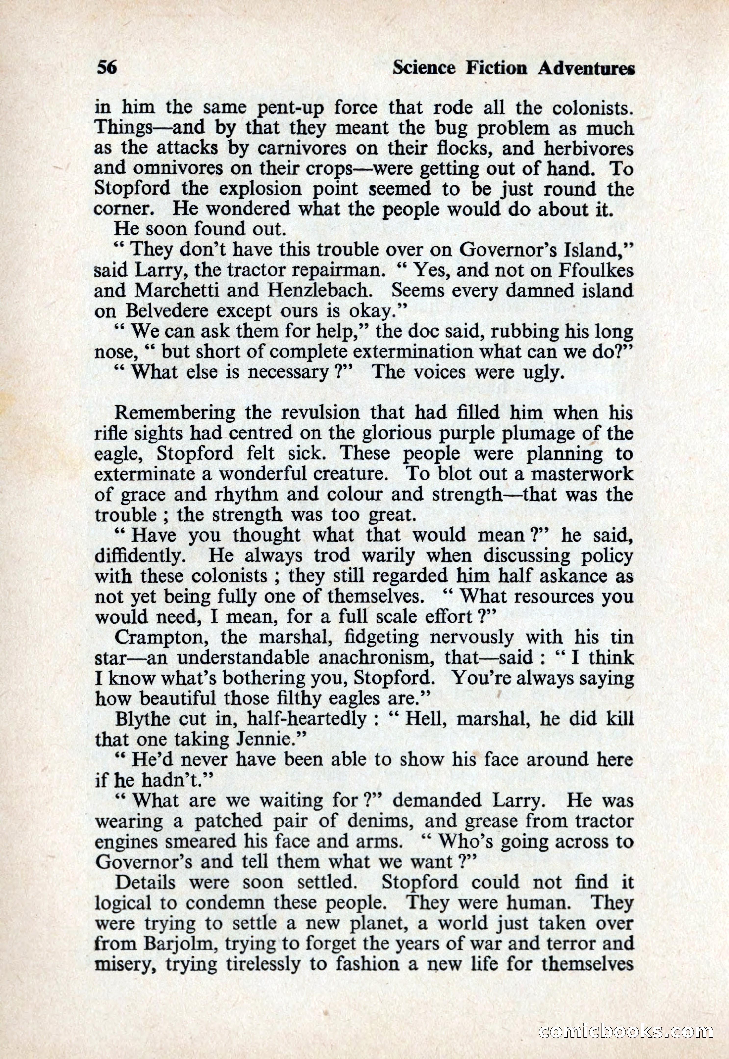 Science Fiction Adventures (UK) #6 — page 56 of 116