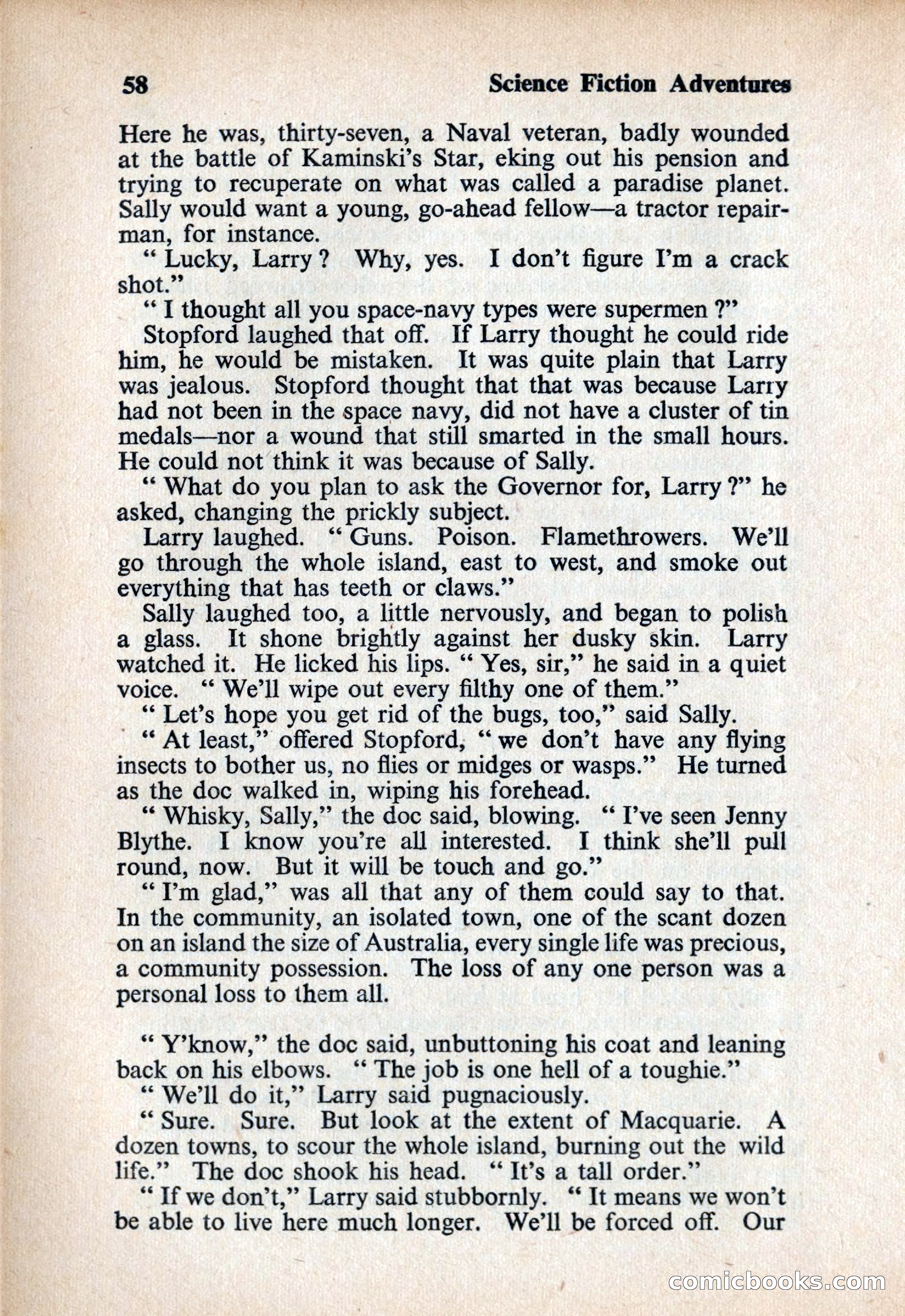 Science Fiction Adventures (UK) #6 — page 58 of 116