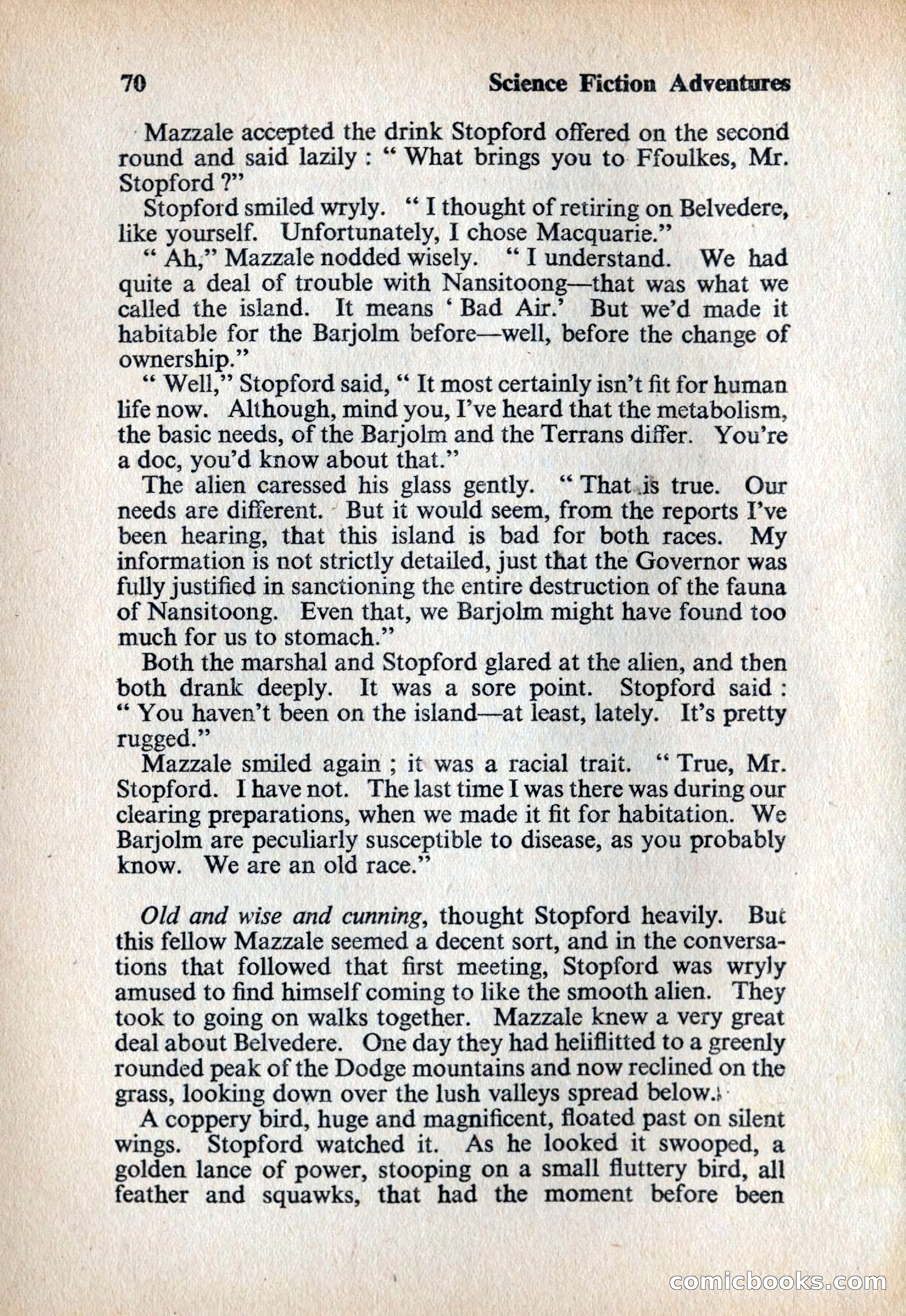 Science Fiction Adventures (UK) #6 — page 70 of 116