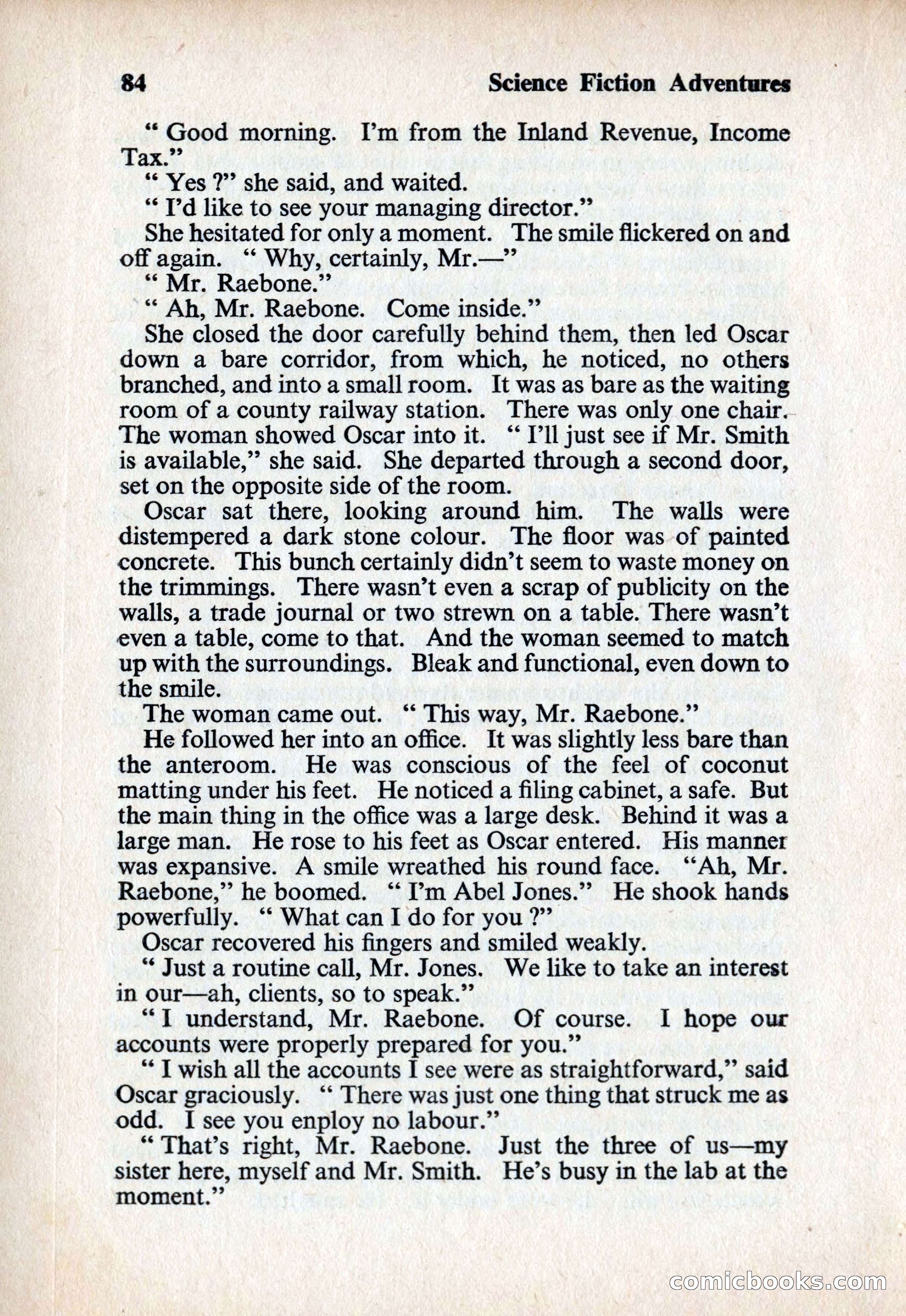Science Fiction Adventures (UK) #6 — page 84 of 116