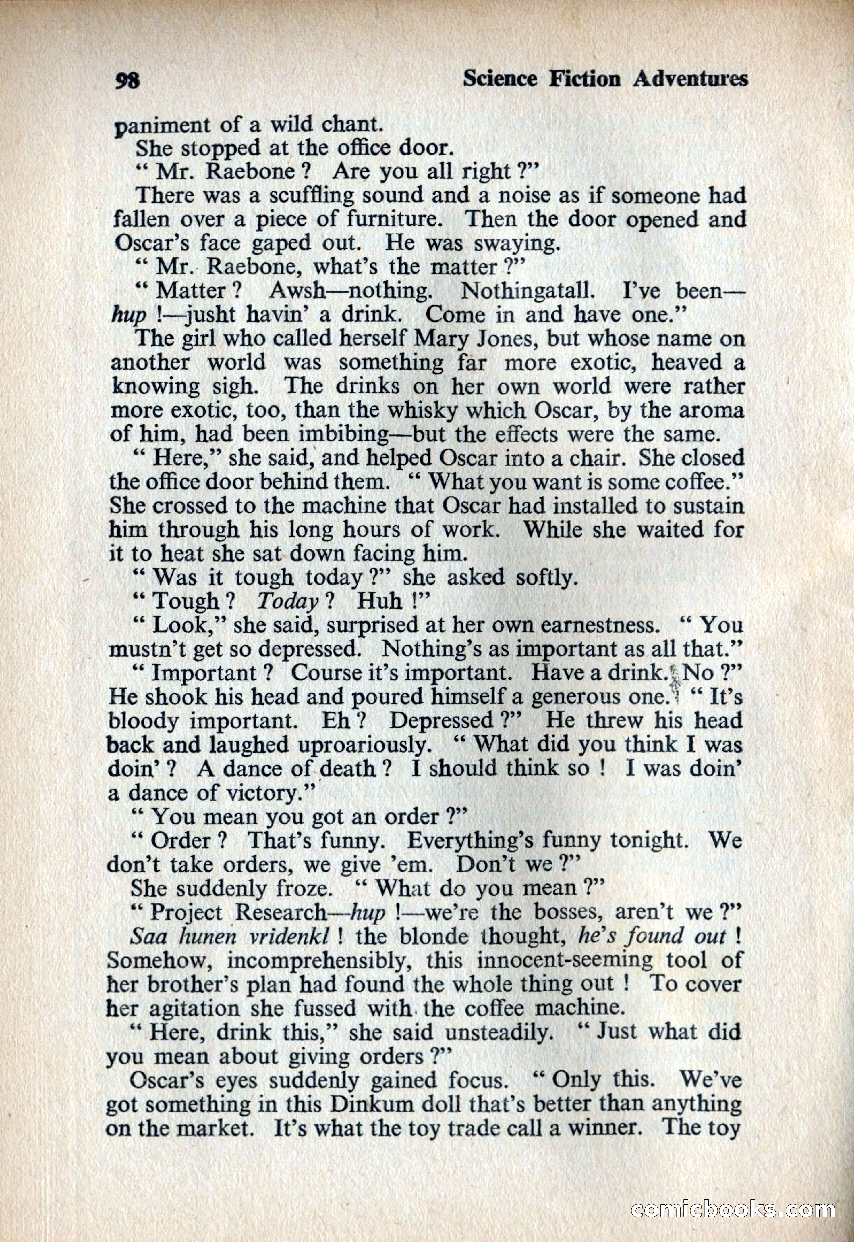 Science Fiction Adventures (UK) #6 — page 98 of 116