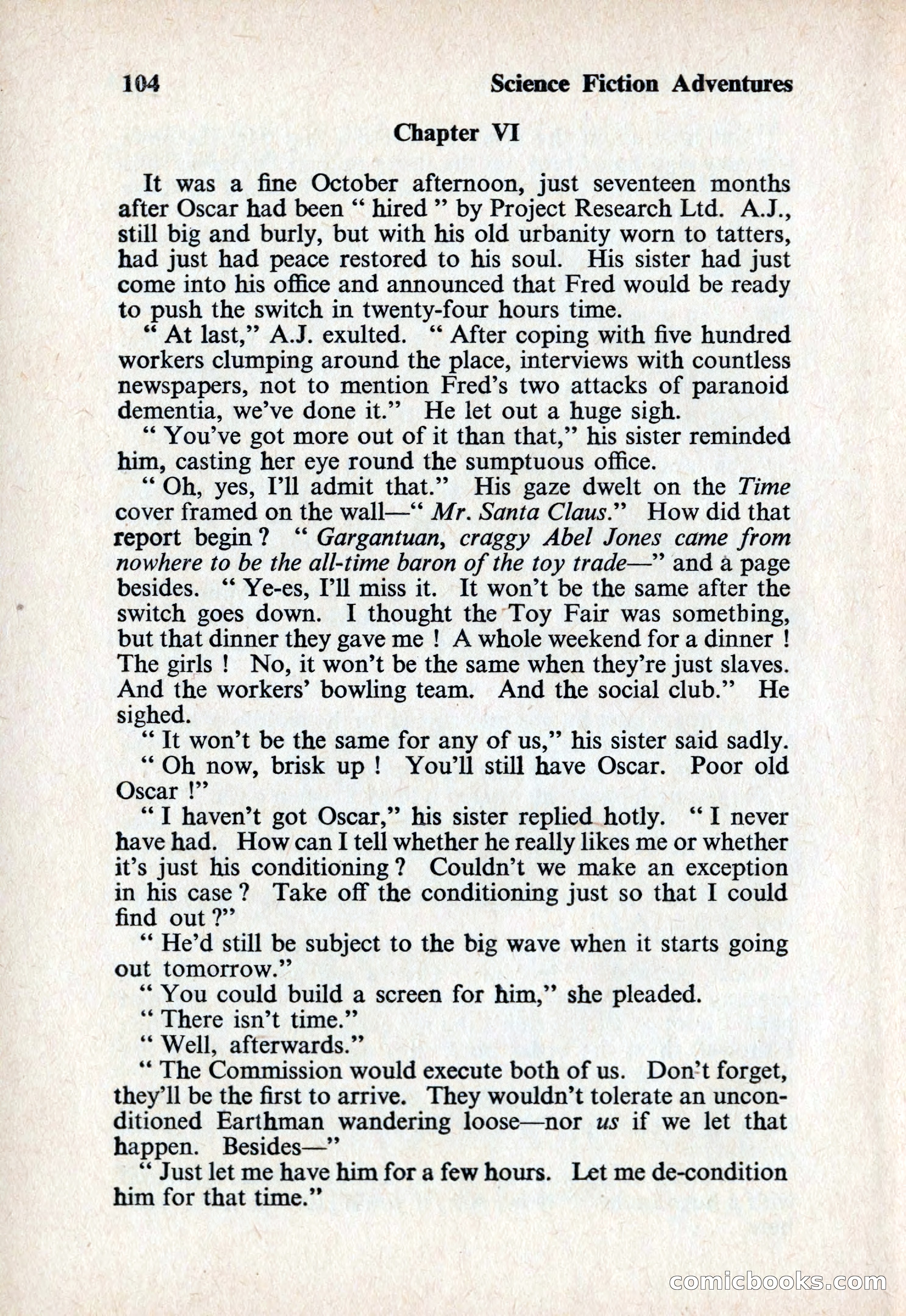 Science Fiction Adventures (UK) #6 — page 104 of 116