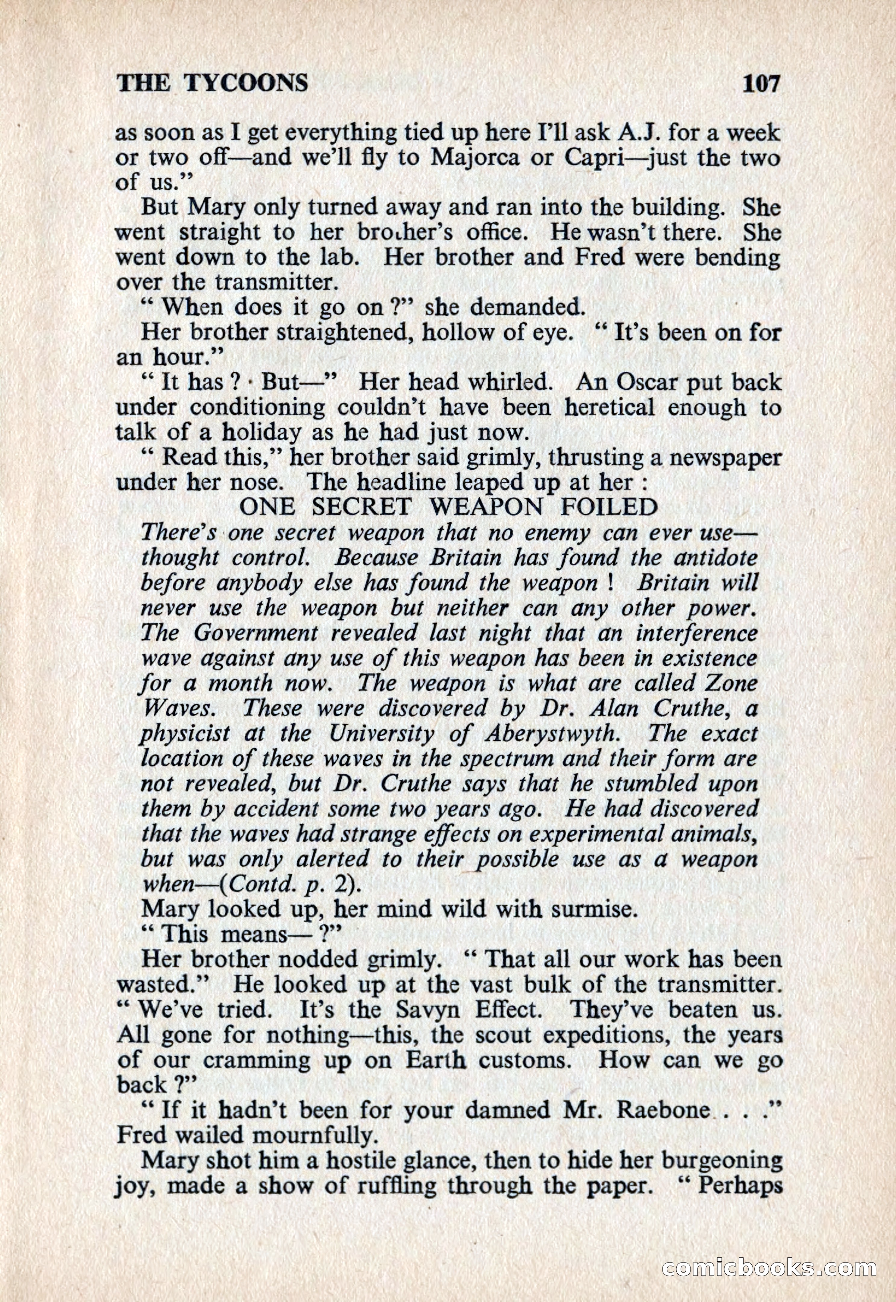 Science Fiction Adventures (UK) #6 — page 107 of 116