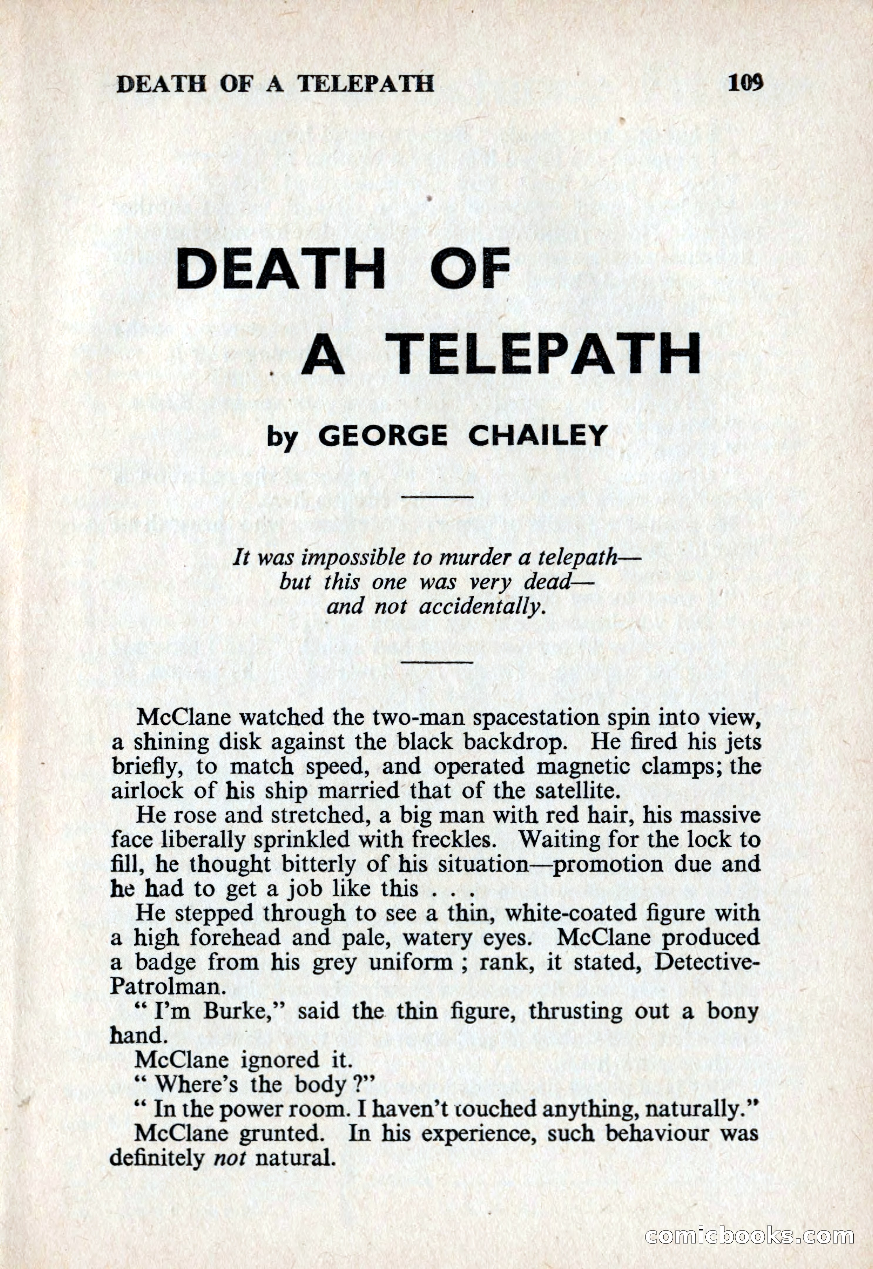Science Fiction Adventures (UK) #6 — page 109 of 116