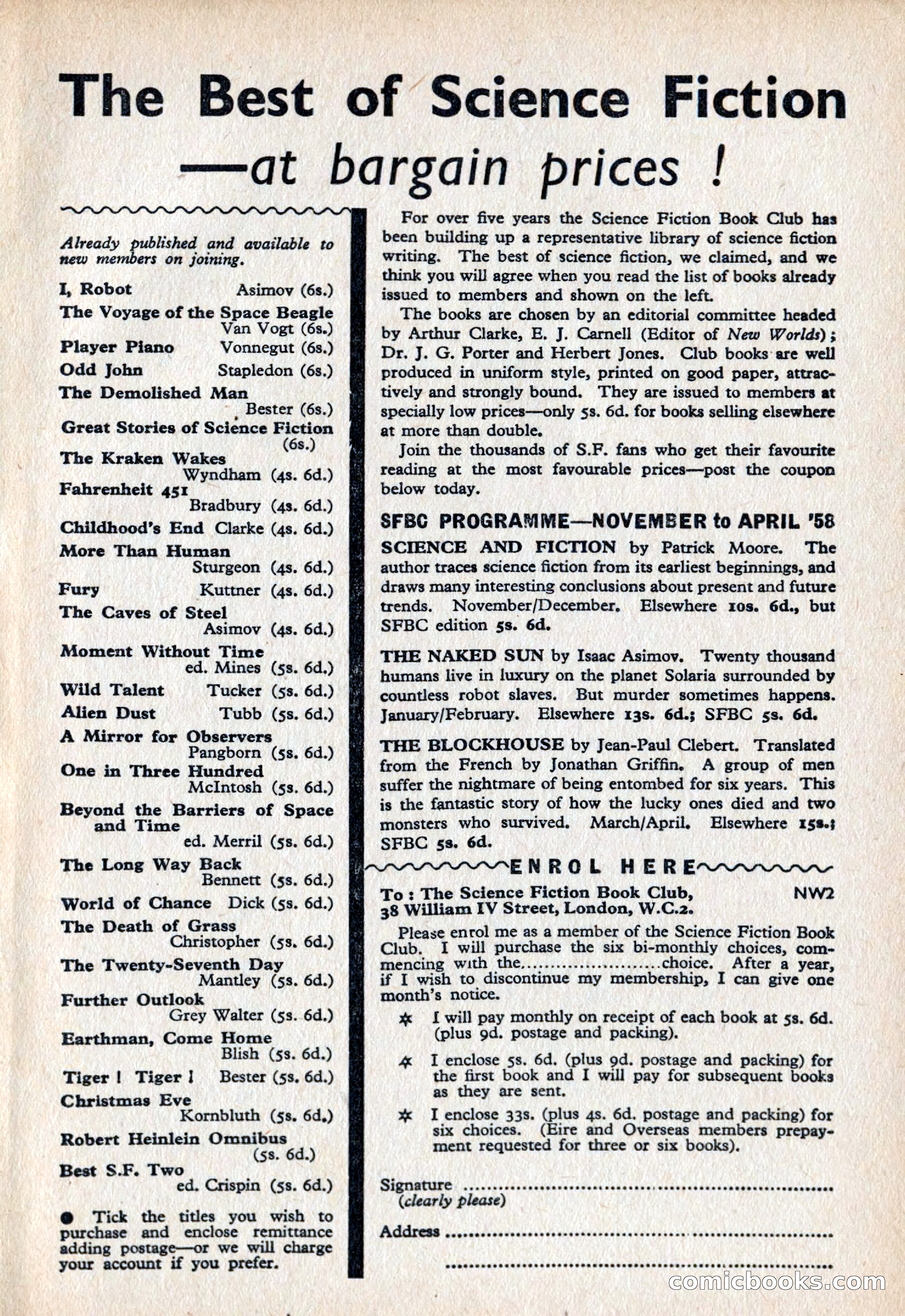 Science Fiction Adventures (UK) #6 — page 111 of 116
