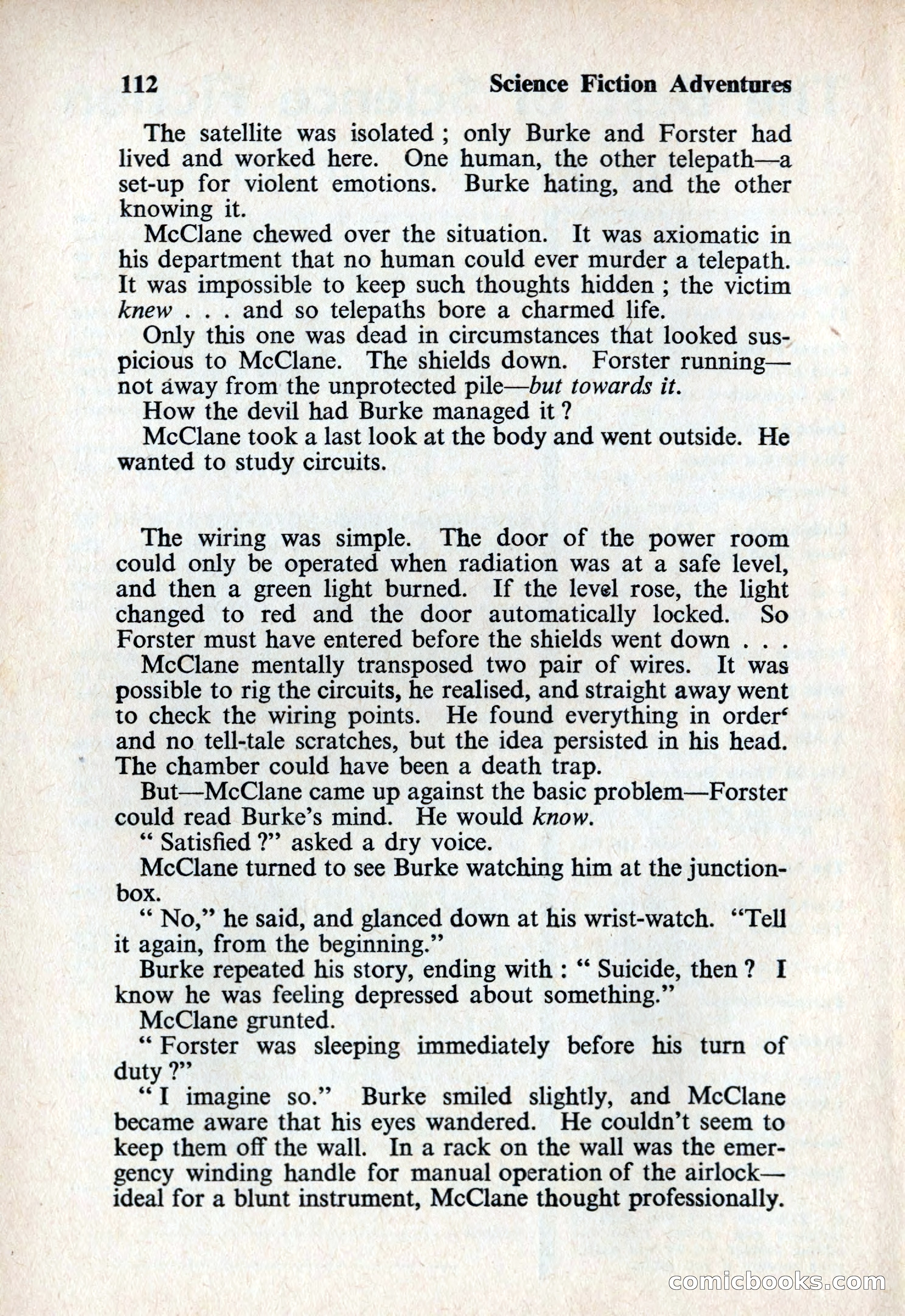 Science Fiction Adventures (UK) #6 — page 112 of 116