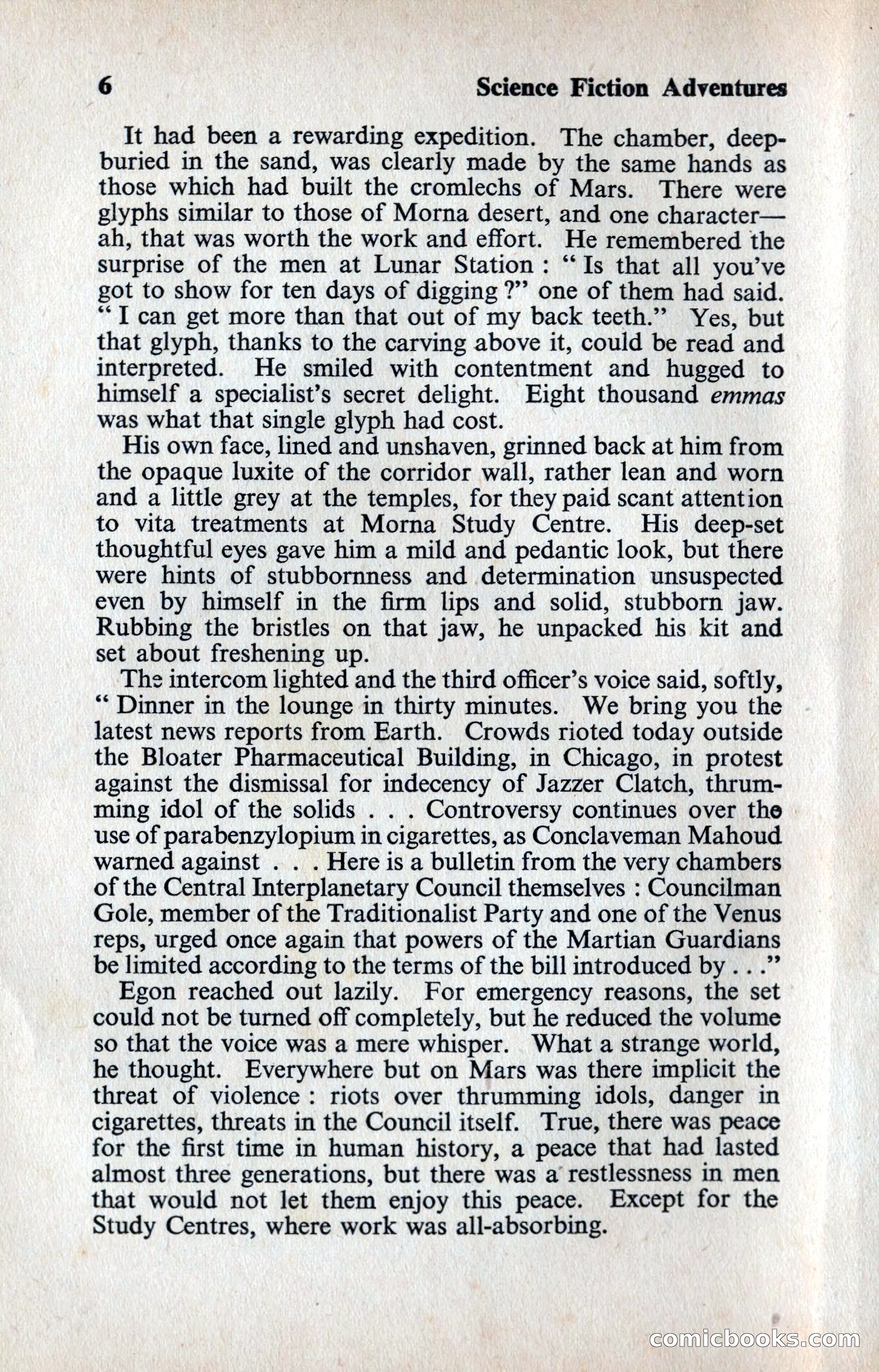 Science Fiction Adventures (UK) No. 8 — page 6 of 116